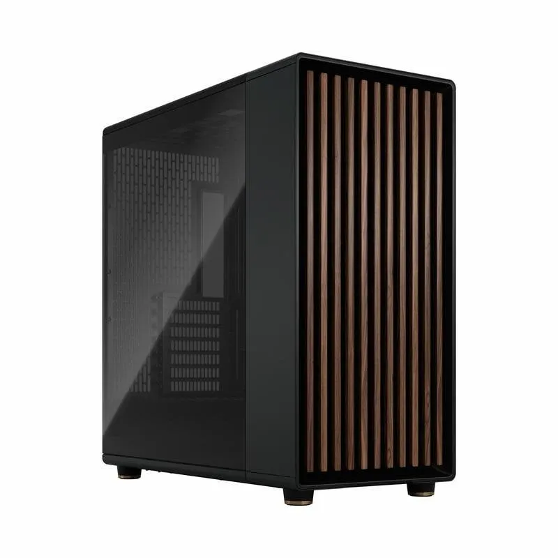 Case Fractal Design North XL FD-C-NOR1X-02 vetro temperato nero noce ATX EATX