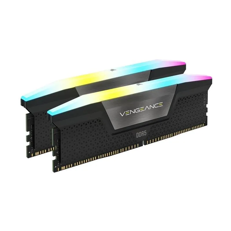 Memoria RAM Corsair Vengeance RGB CMHLEKIT2-D5 Kit 2x DDR5 288-pin DIMM Nero LED RGB Radiatore