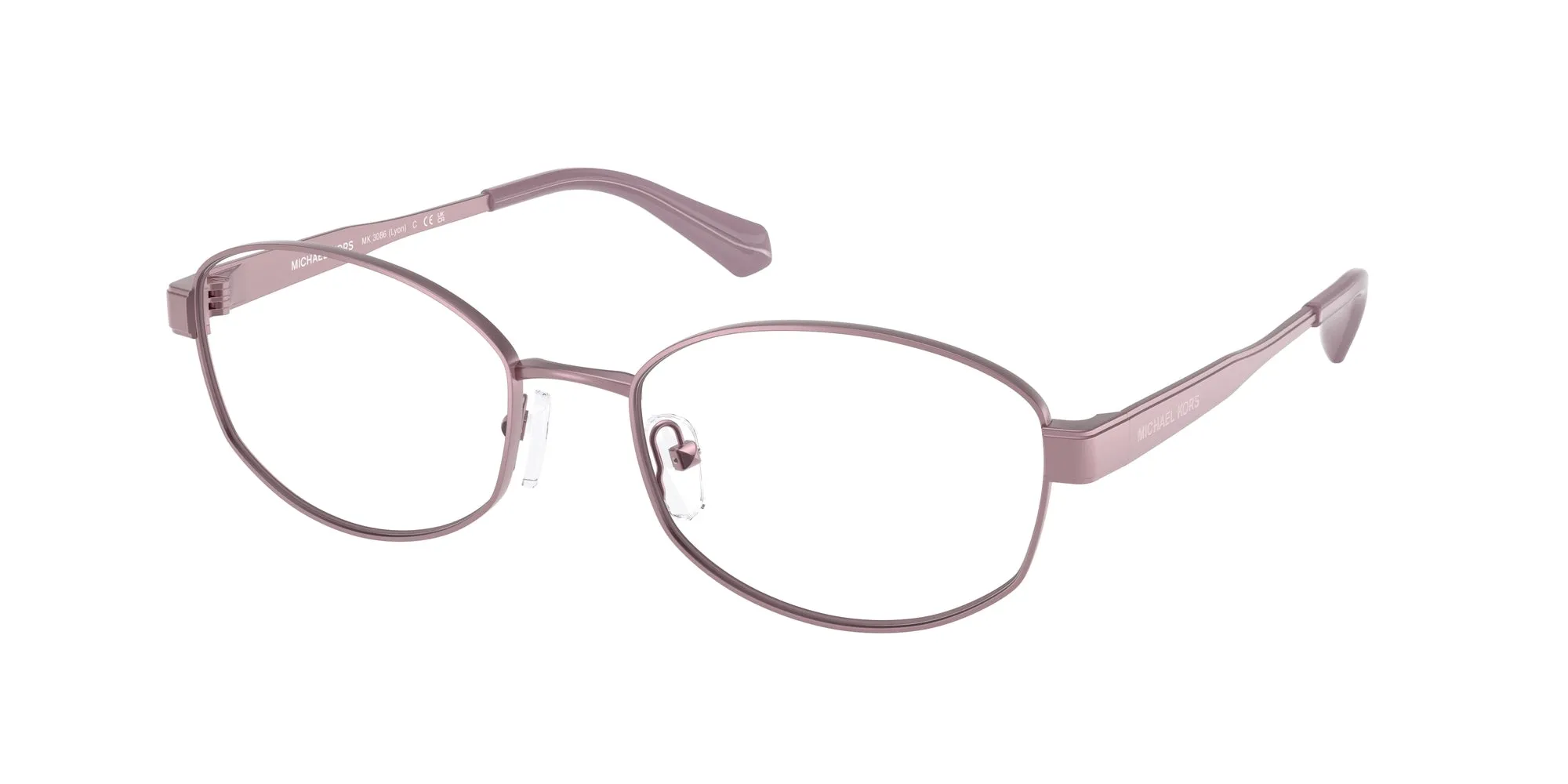 Michael Kors MK3086 LYON 1903 Montature da vista Metallo Viola Rotonda Normale