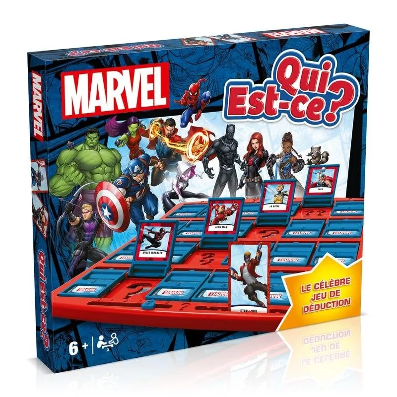 Gioco da tavolo MARVEL Winning Moves WM02954-FRE-6 72 carte 2 giocatori