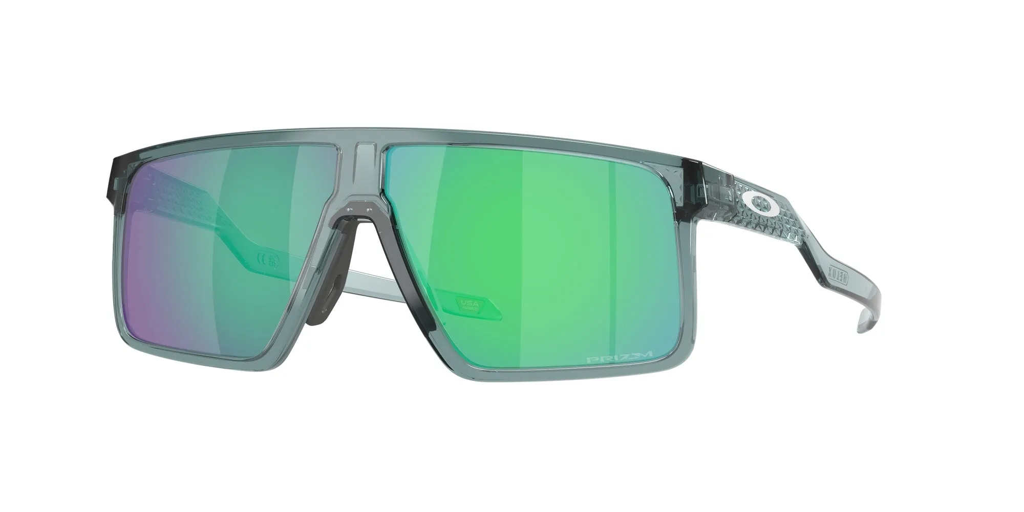 Oakley OO9285 HELUX 928509 Occhiali da sole O_Matter Nero Verde Squadrata Normale
