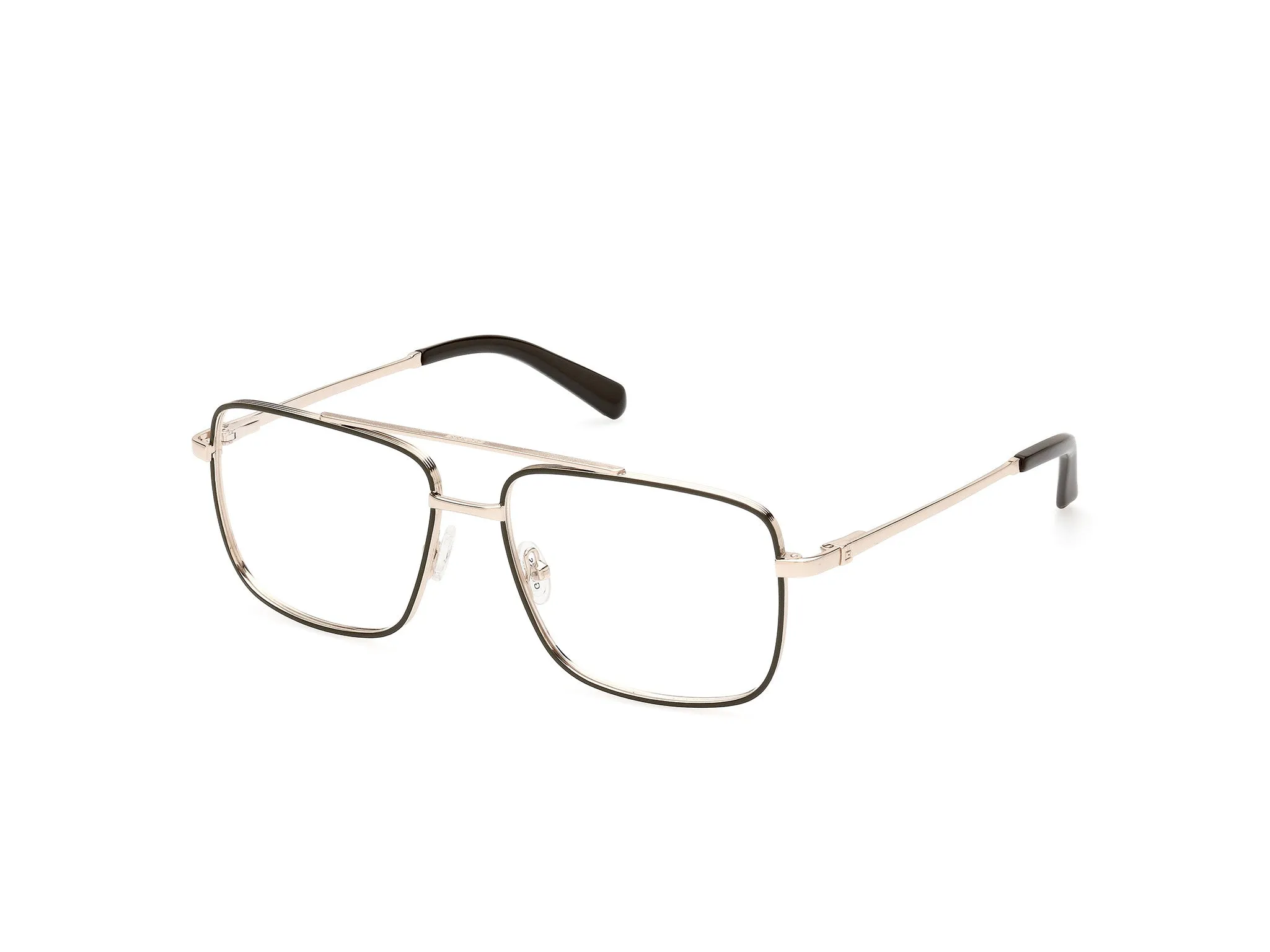 Guess GU50097 95 Montature da vista Metallo Verde Squadrata Normale