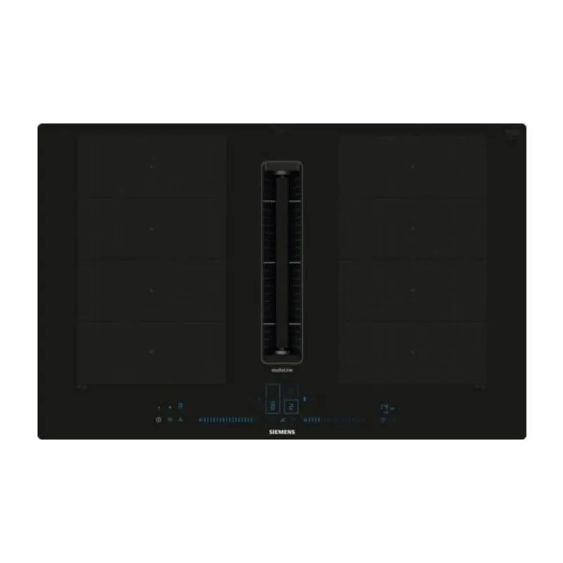 Piastra a induzione Siemens iQ700 EX807NX68E 80 cm 4 zone integrata nera