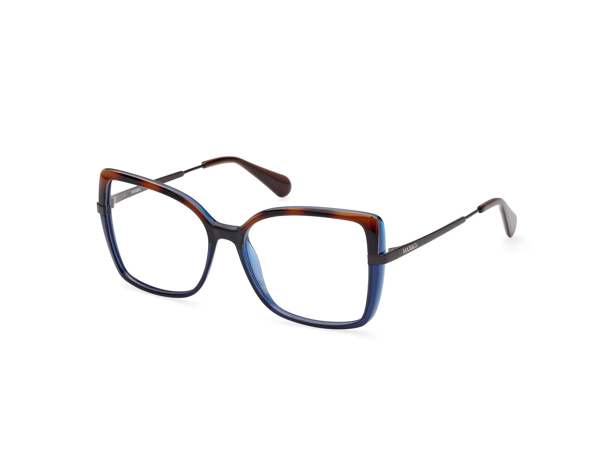 MAX&Co MO5078 56 Montature da vista Iniettato Havana Farfalla Normale