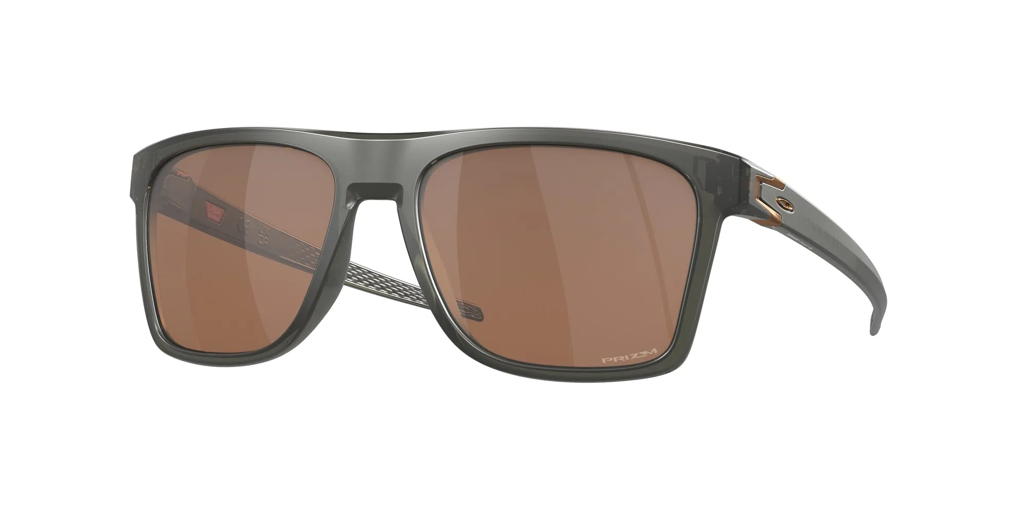 Oakley OO9100 LEFFINGWELL 910002 Occhiali da sole O_Matter Grigio Prizm Tungsten Squadrata Normale Prizm