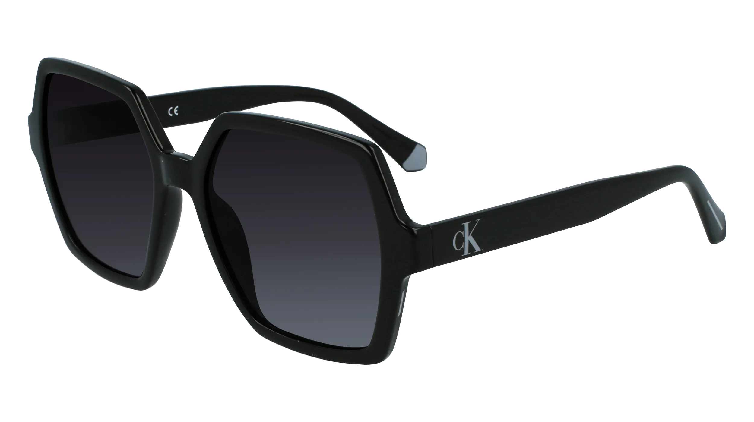 Calvin Klein CKJ21629S 001 Occhiali da sole Iniettato Nero Squadrata Normale