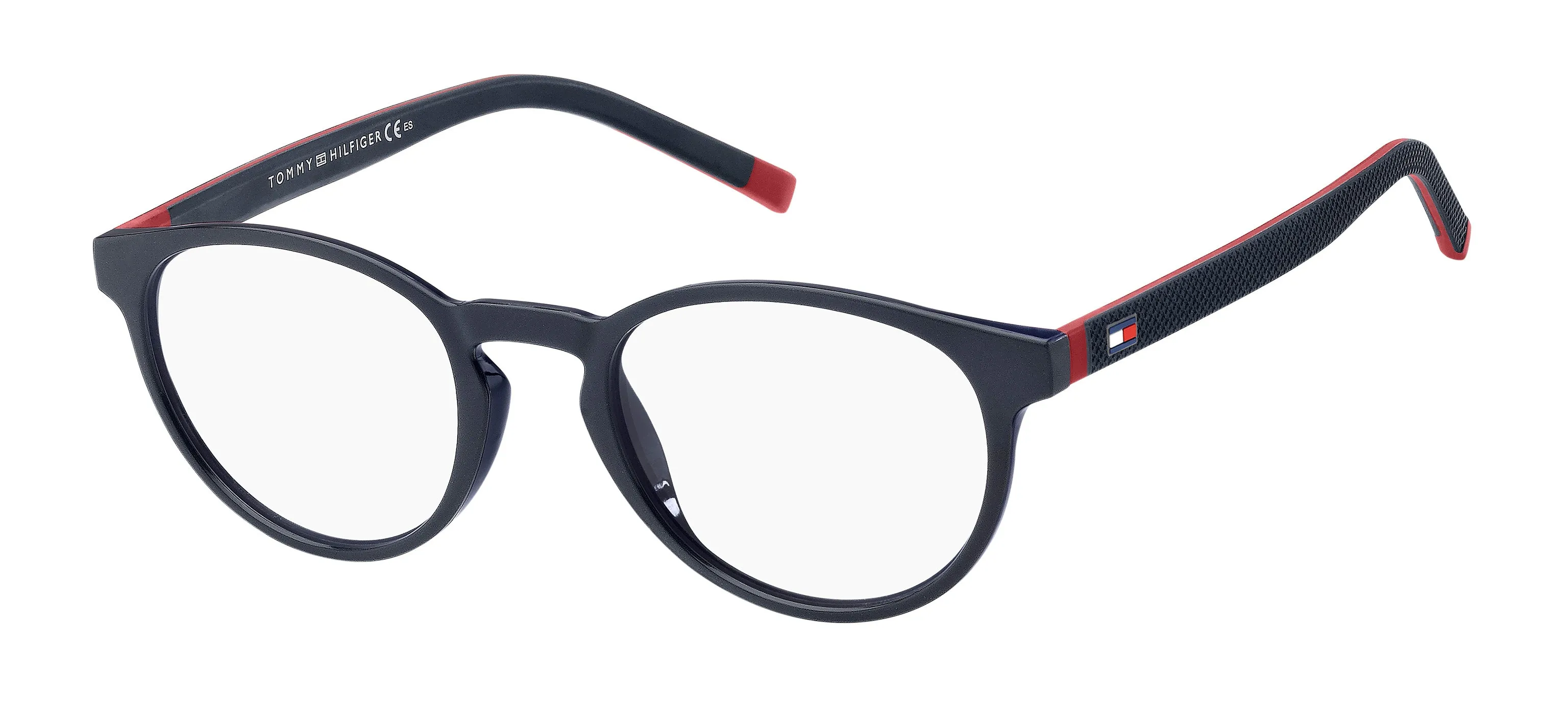 Tommy Hilfiger TH 1787 FLL Montature da vista Plastica Blu Rotonda