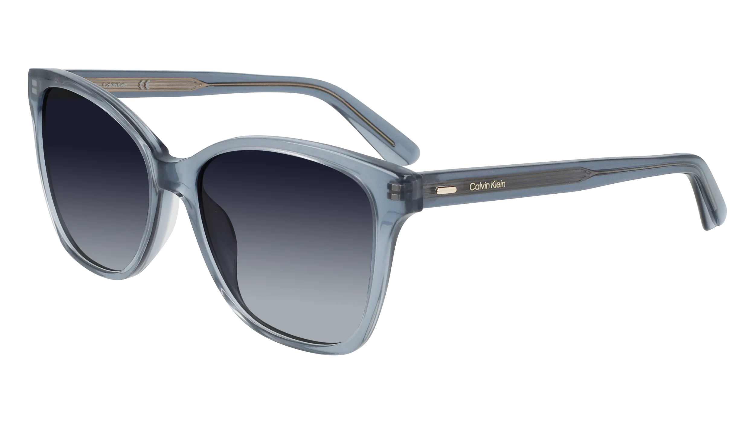Calvin Klein CK21529S 435 Occhiali da sole Acetato Blu Grigio Squadrata Fotocromatiche Fotocromatiche