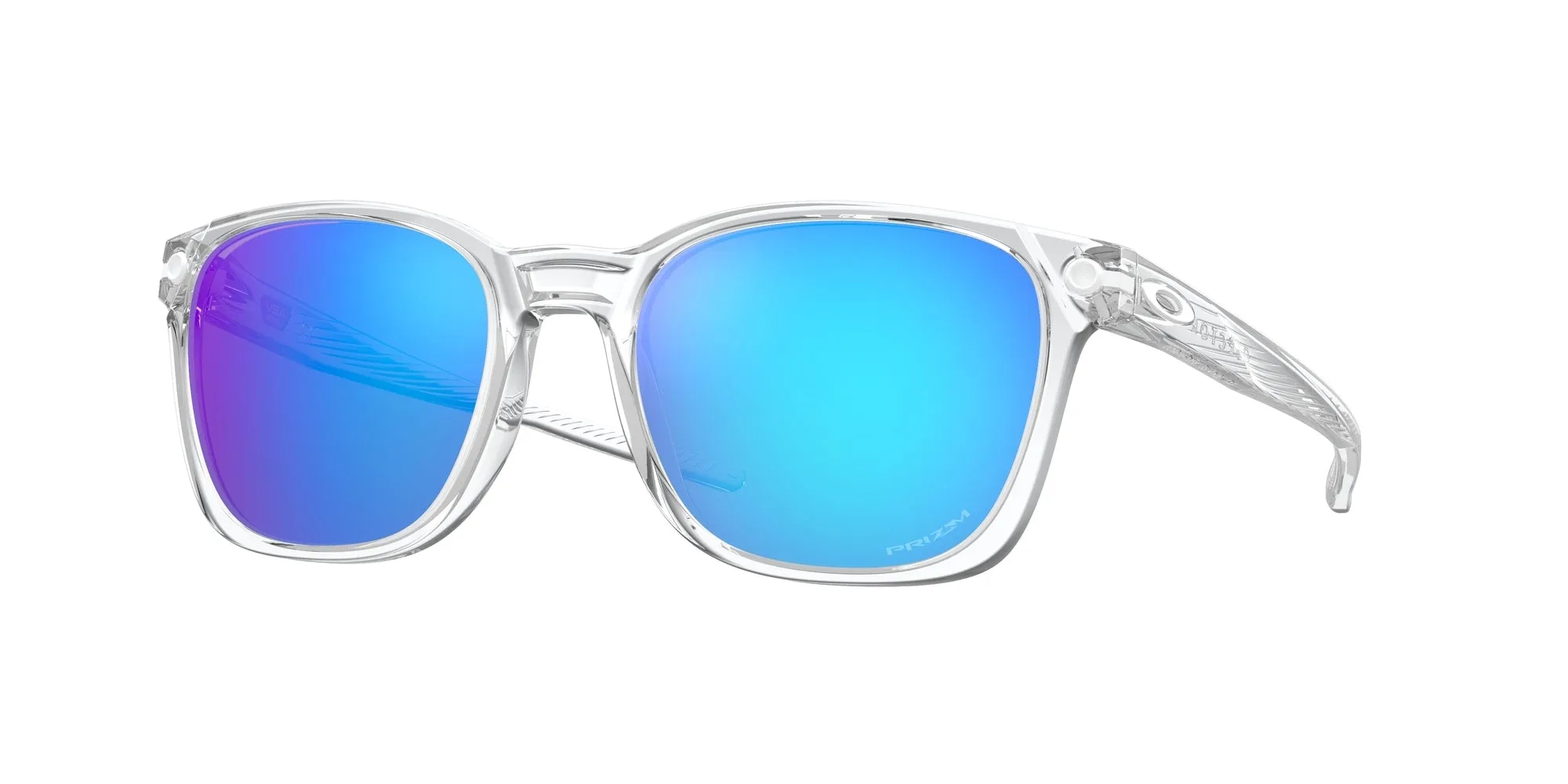 Oakley OO9018 OJECTOR 901802 Occhiali da sole O_Matter Trasparente Blu Squadrata Normale Prizm