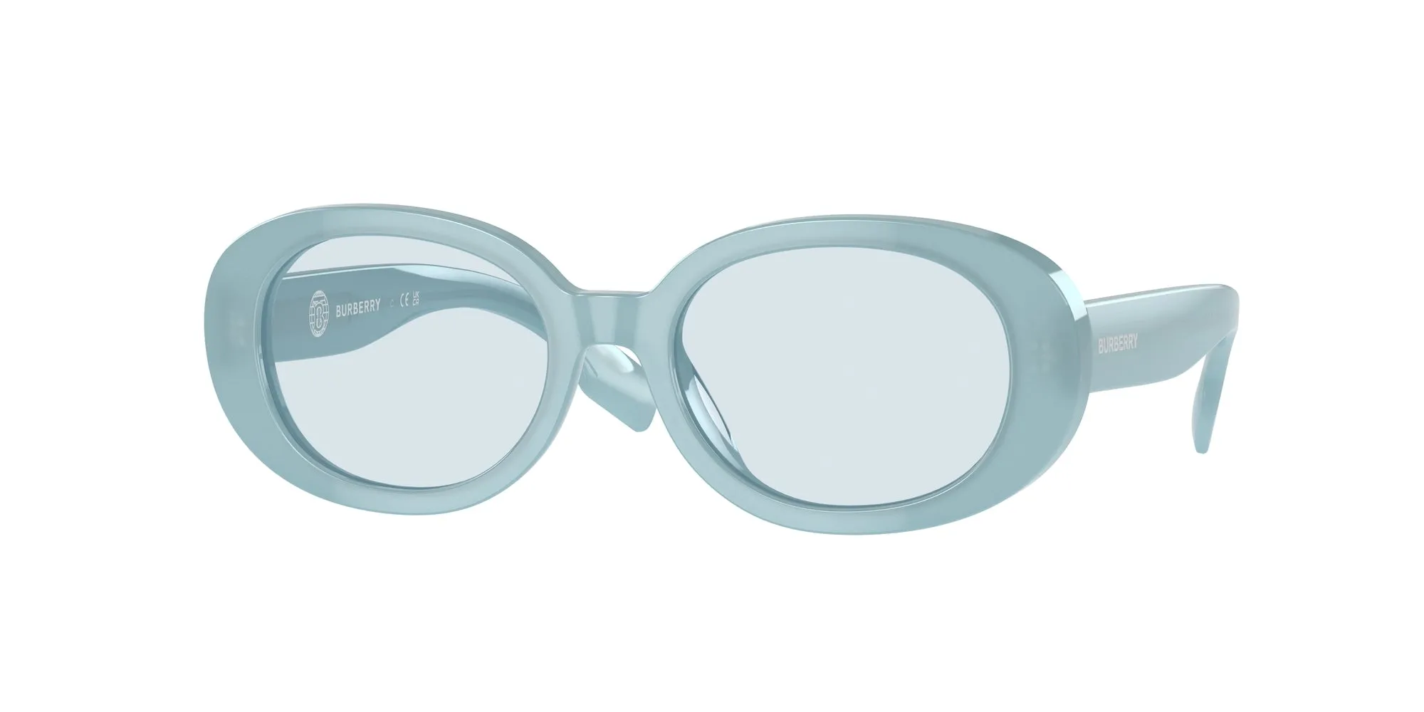 Burberry JB4339 392580 Occhiali da sole Acetato Blu Blu Rotonda Normale
