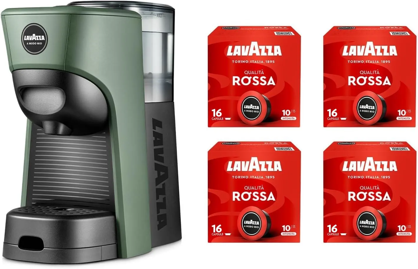 Lavazza, A Modo Mio Macchina Caffè Tiny, Verde