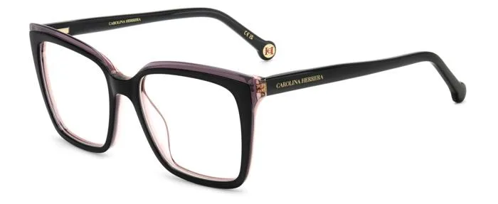 Carolina Herrera HER 0251/G 807 Montature da vista Acetato Nero Squadrata