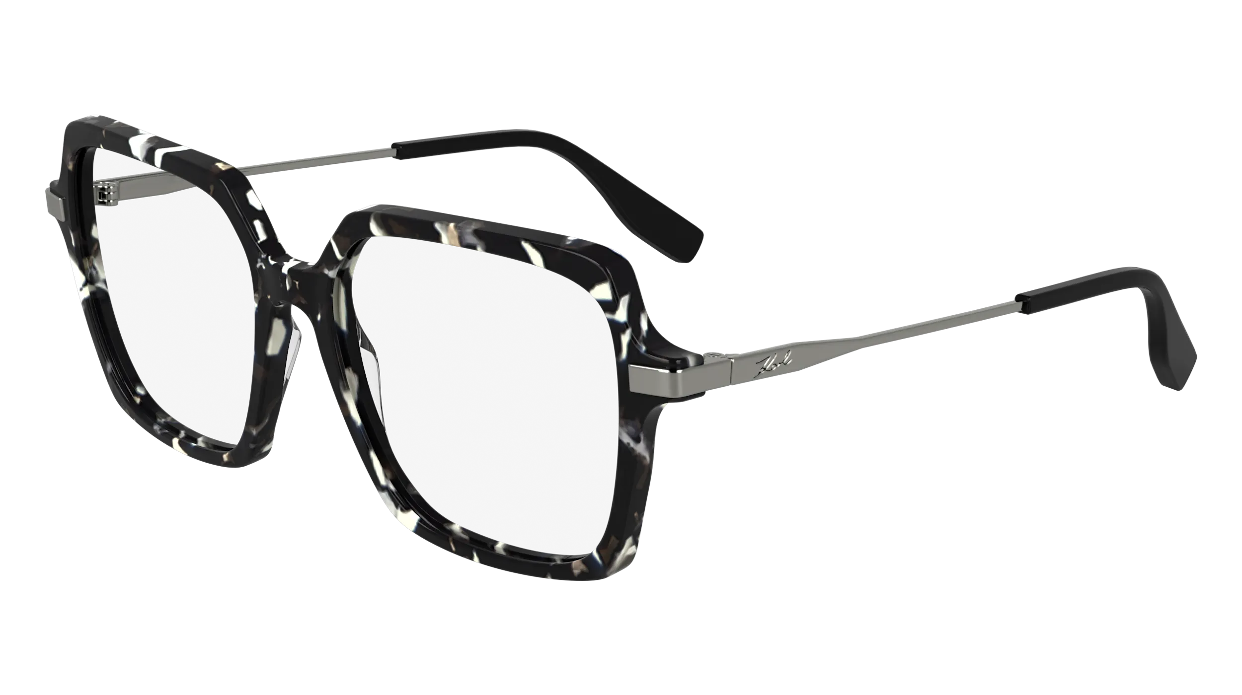 Karl Lagerfeld KL6172 016 Montature da vista Acetato Nero Squadrata Normale