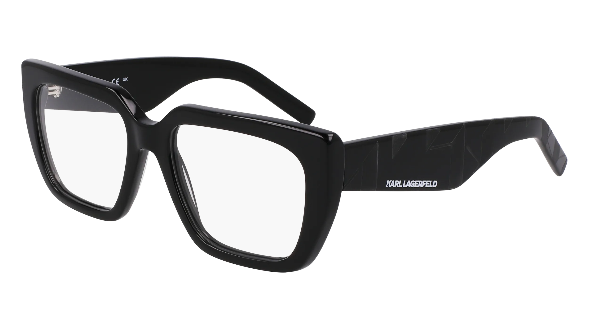 Karl Lagerfeld KL6159 001 Montature da vista Acetato Nero Squadrata Normale Normale