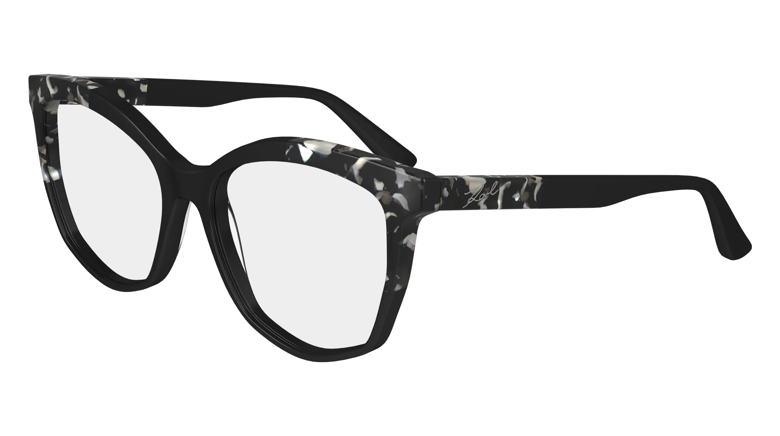 Karl Lagerfeld KL6154 013 Montature da vista Acetato Nero Squadrata Normale Normale