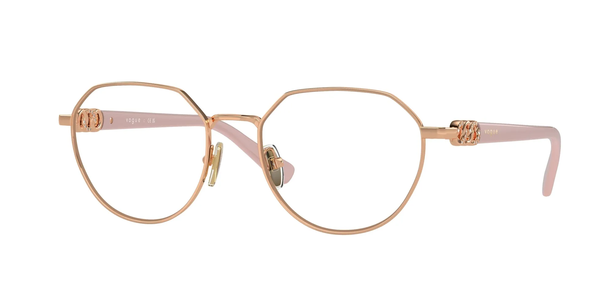 VOGUE EYEWEAR VO4311B 5152 Montature da vista Metallo Oro Geometrica Normale