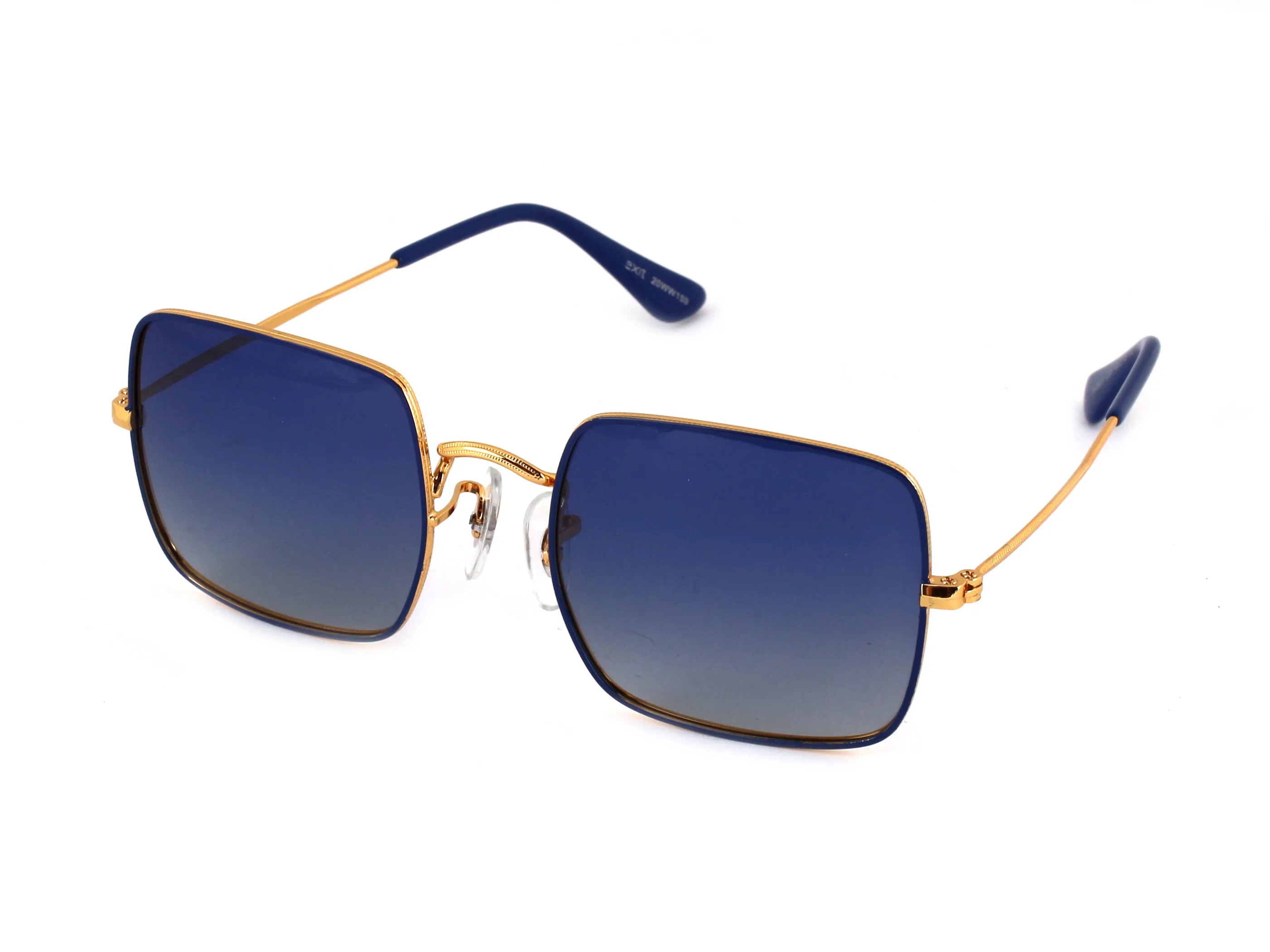 EXIT Bambino OCCH. SOLE BAMB. MET. TK0923 C.01 NERO-FUMO SF. *3P Occhiali da sole bambino Metallo Oro Blu Squadrata Polarizzata Sfumato