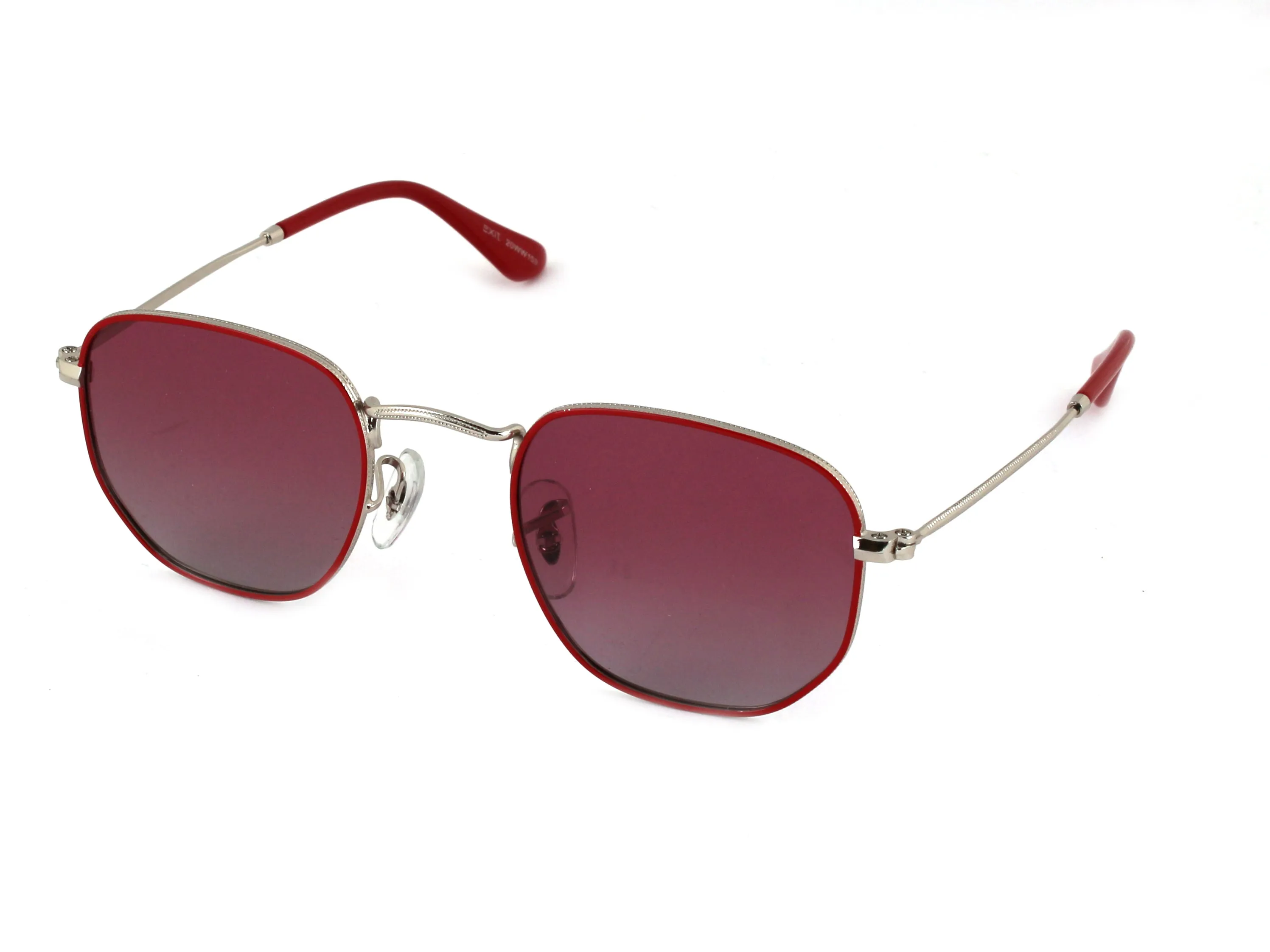 EXIT Bambino OCCH. SOLE BAMB. MET. TK0920 C.04 ARG.-ROSSO L./ROSA SF. *3P Occhiali da sole bambino Metallo Argento Rosa Rotonda Polarizzata