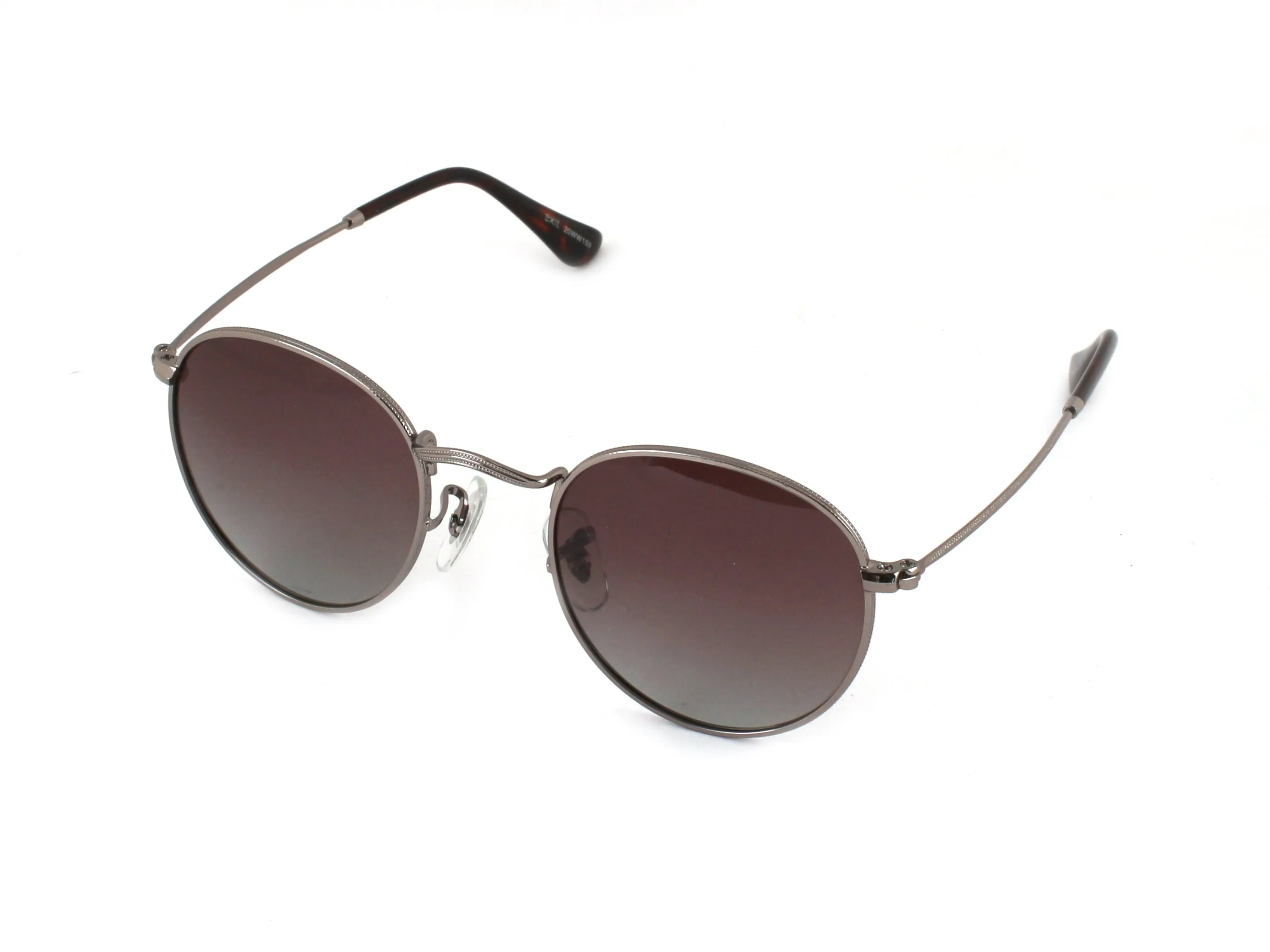 EXIT Bambino OCCH. SOLE BAMB. MET. TK0918 C.05 ARG. L./MAR. SF. *3P Occhiali da sole bambino Metallo Argento Marrone Rotonda Polarizzata Sfumato