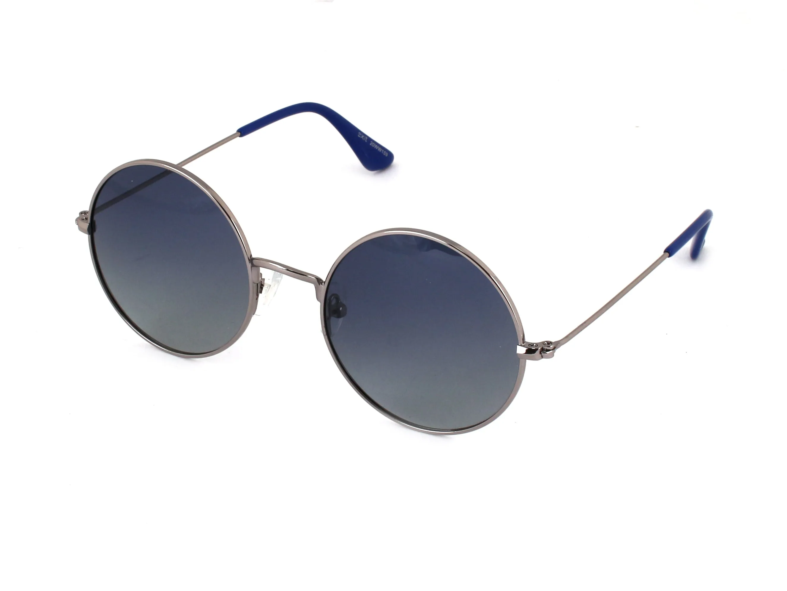 EXIT Bambino OCCH. SOLE BAMB. MET. TK0917 C.03 ARG. L./BLU SF. *3P Occhiali da sole bambino Metallo Argento Blu Rotonda Polarizzata Sfumato