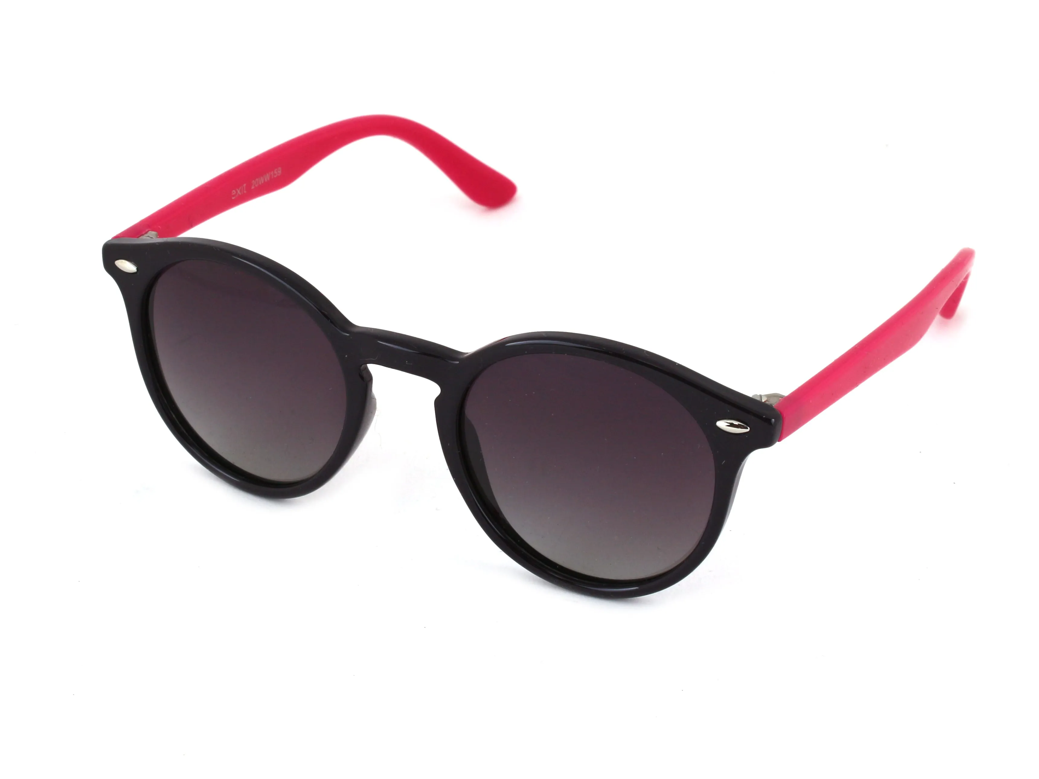 EXIT Bambino OCCH. SOLE BAMB. PLAST. TK0916 C.03 VIOLA-FUXIA/FUMO SF. *3P Occhiali da sole bambino Plastica Viola Grigio Rotonda Polarizzata