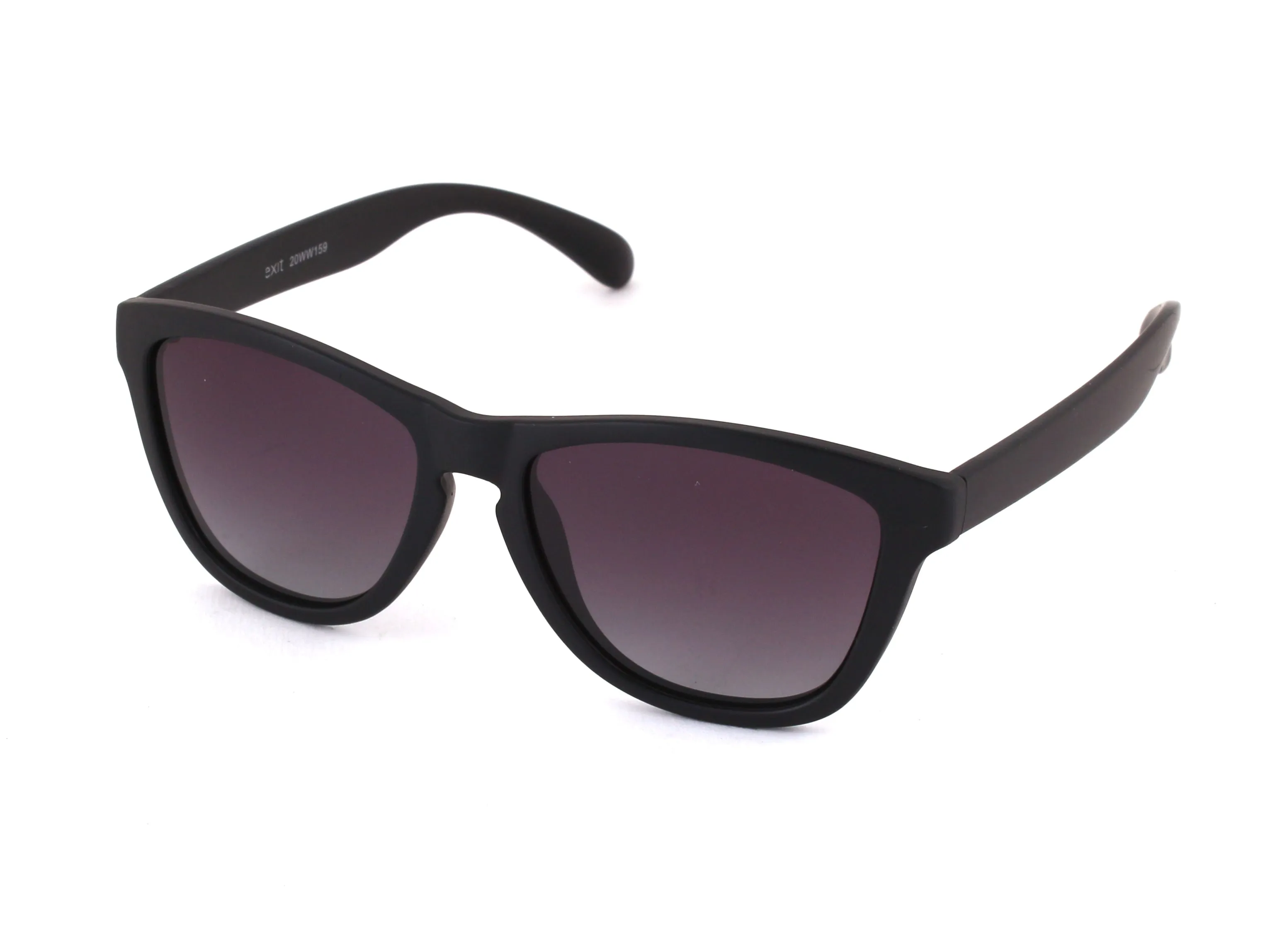 EXIT Bambino OCCH. SOLE BAMB. PLAST. TK0912 C.01 NERO OP./FUMO SF. *3P Occhiali da sole bambino Plastica Nero Grigio Farfalla Polarizzata