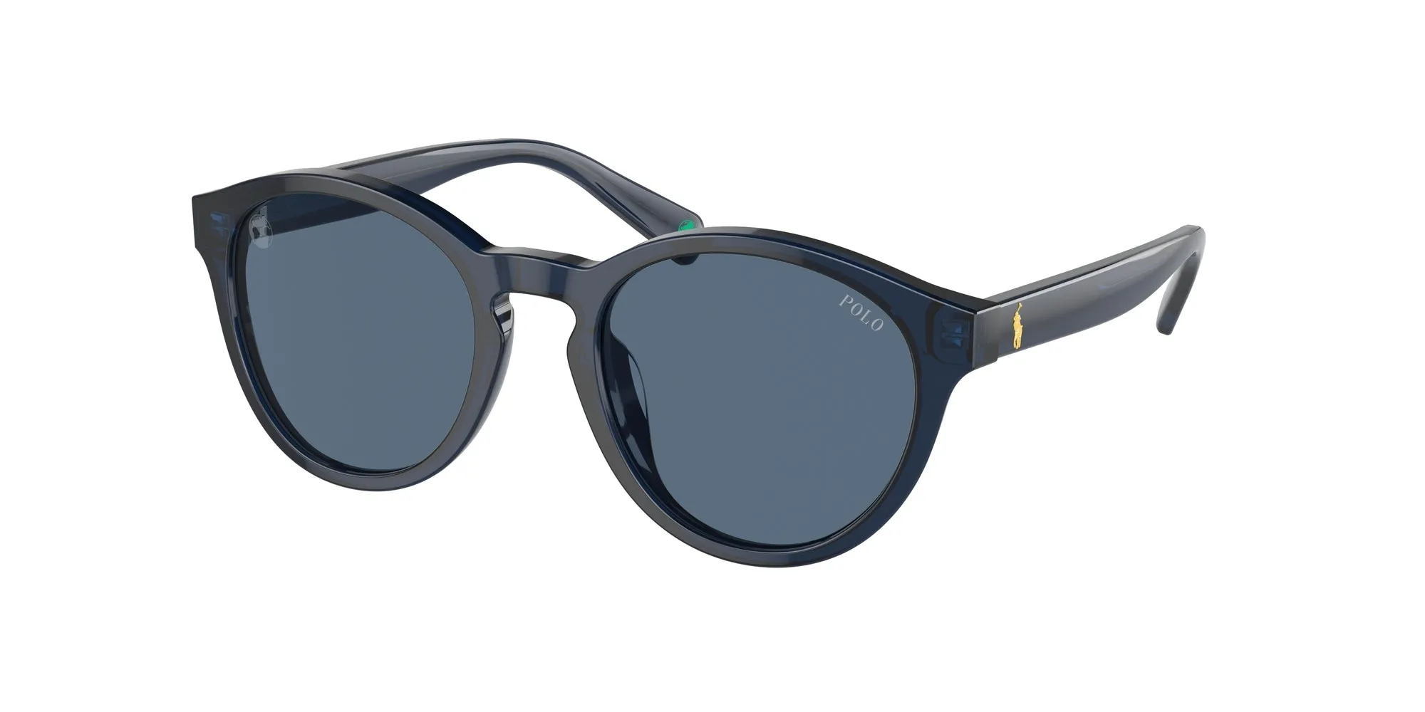 Polo Ralph Lauren PP9505U 596480 Occhiali da sole Acetato Blu Blu Rotonda Normale