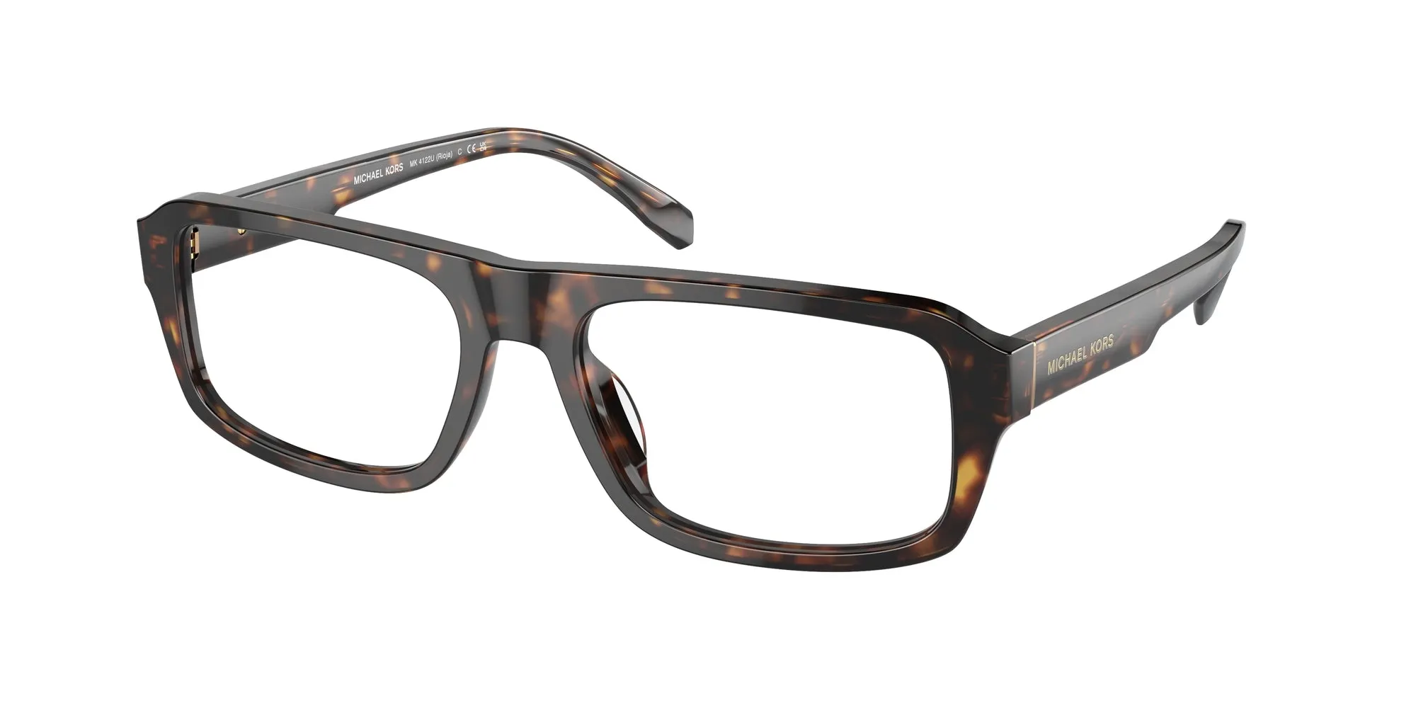 Michael Kors MK4122U RIOJA 3006 Montature da vista Acetato Tartaruga Geometrica Normale