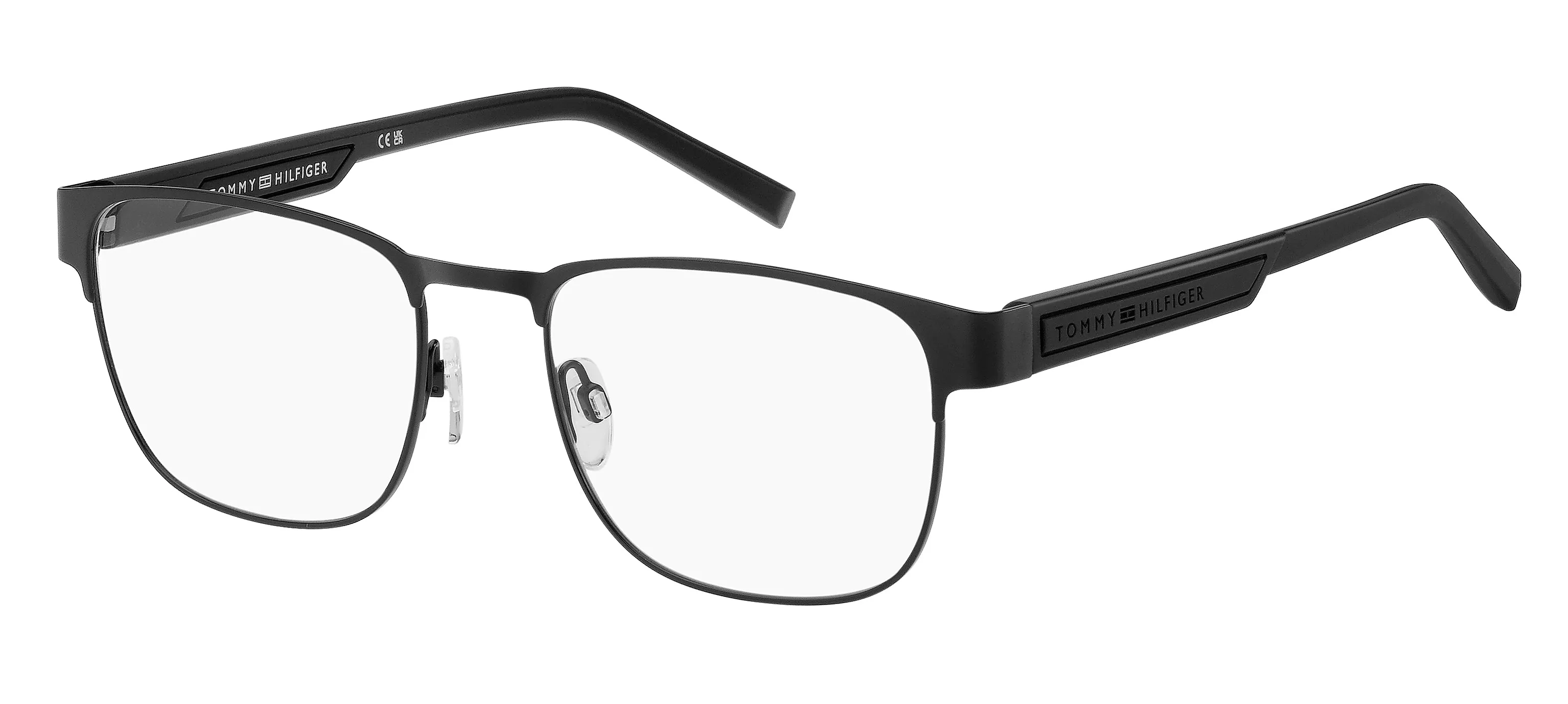 Tommy Hilfiger TH 2090 003 Montature da vista Acciaio Nero-opaco Squadrata
