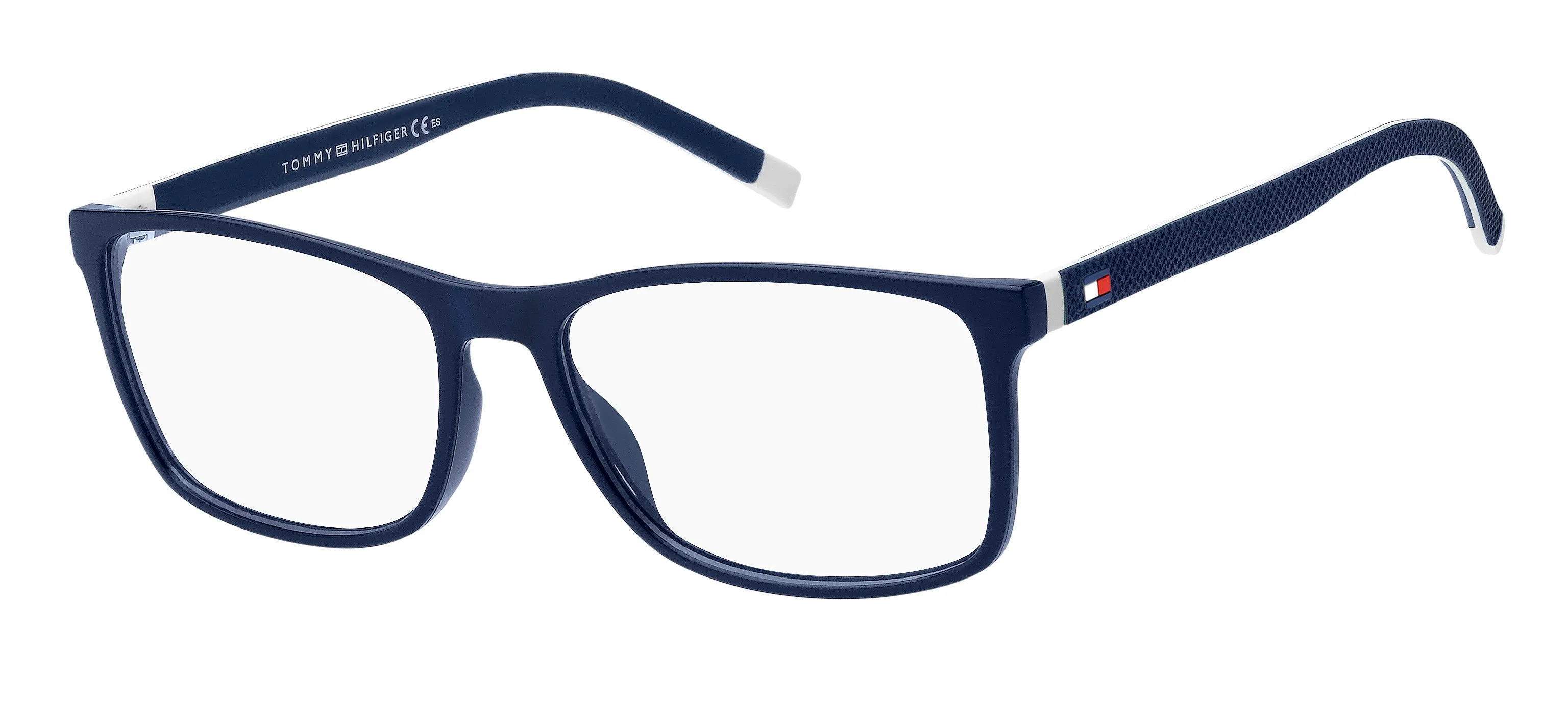 Tommy Hilfiger TH 1785 ZE3 Montature da vista Plastica Blu Squadrata