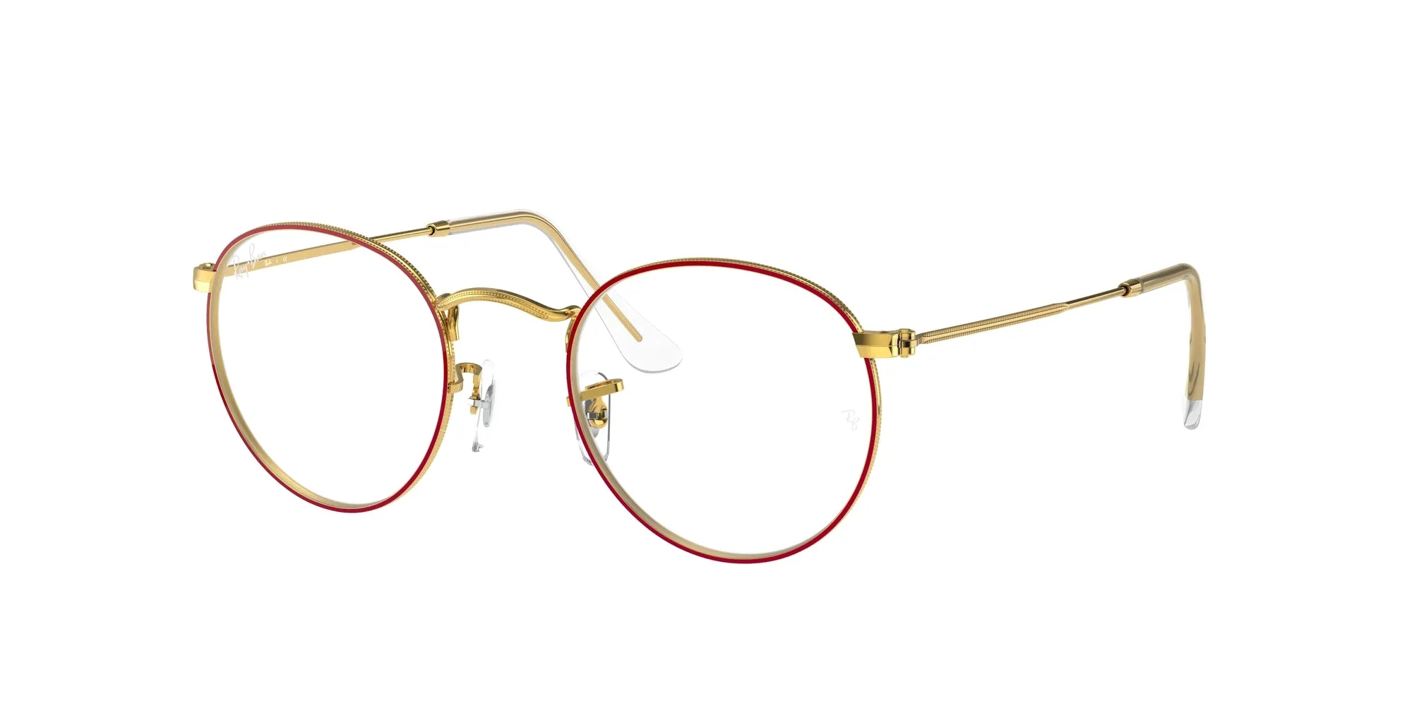 Ray - Ban RX3447V ROUND METAL 3106 Montature da vista Metallo Rosso Rotonda