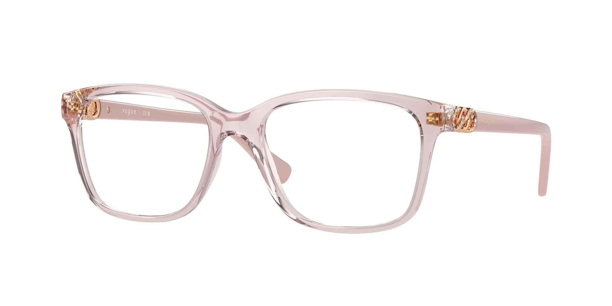 VOGUE EYEWEAR VO5574B 2942 Montature da vista Nylon Rosa Pillow Normale