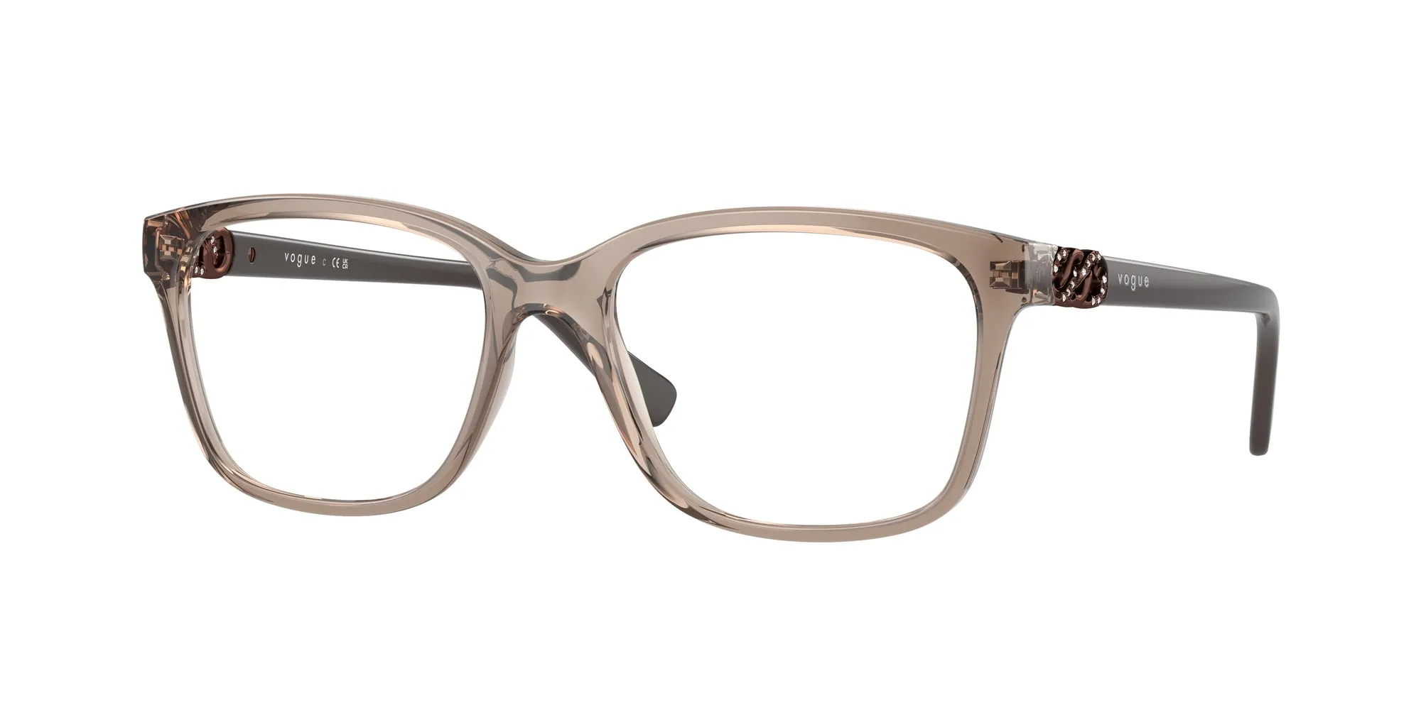 VOGUE EYEWEAR VO5574B 2940 Montature da vista Nylon Marrone Pillow Normale