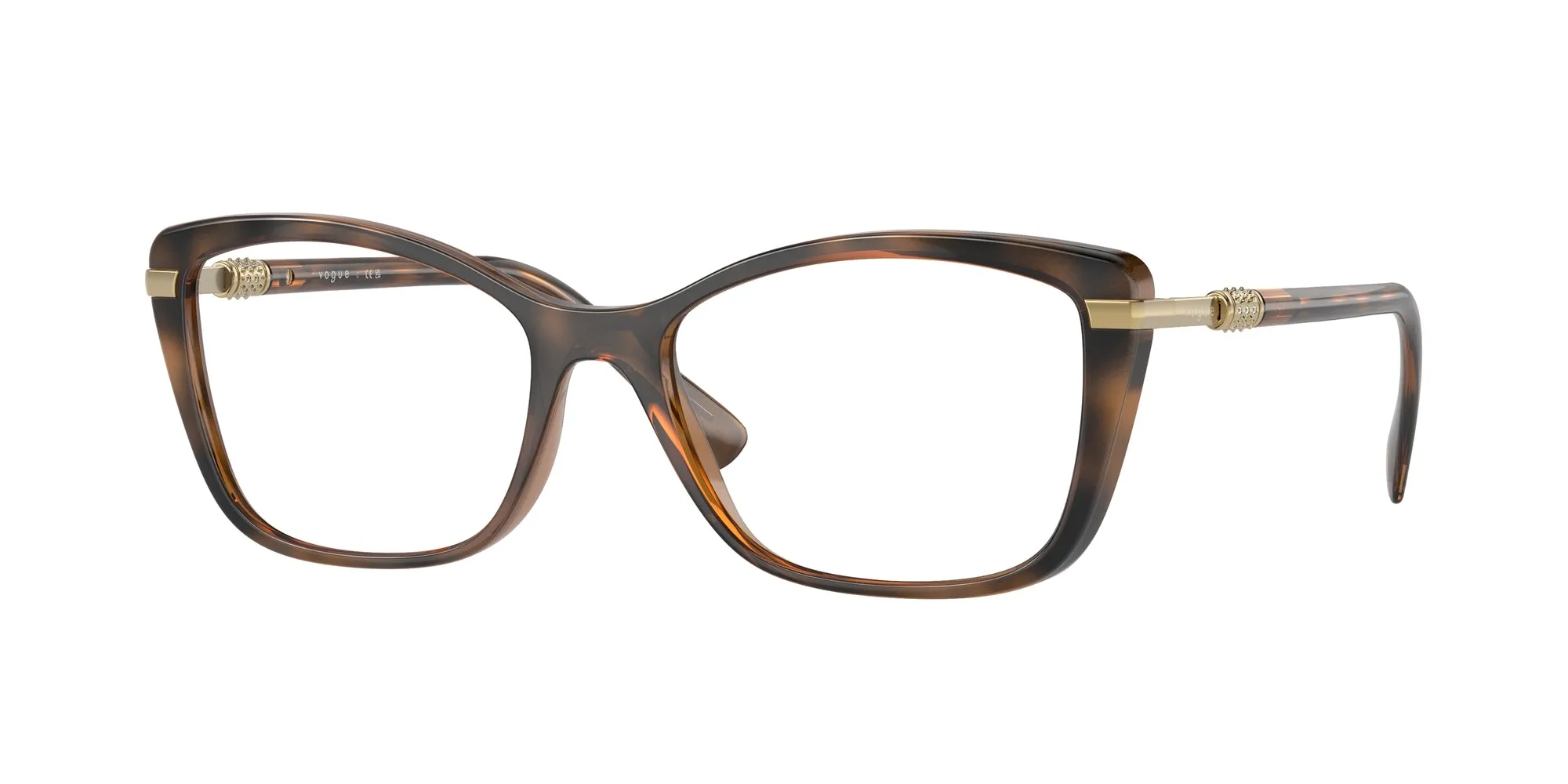VOGUE EYEWEAR VO5487B 2386 Montature da vista Iniettato Marrone Farfalla Normale