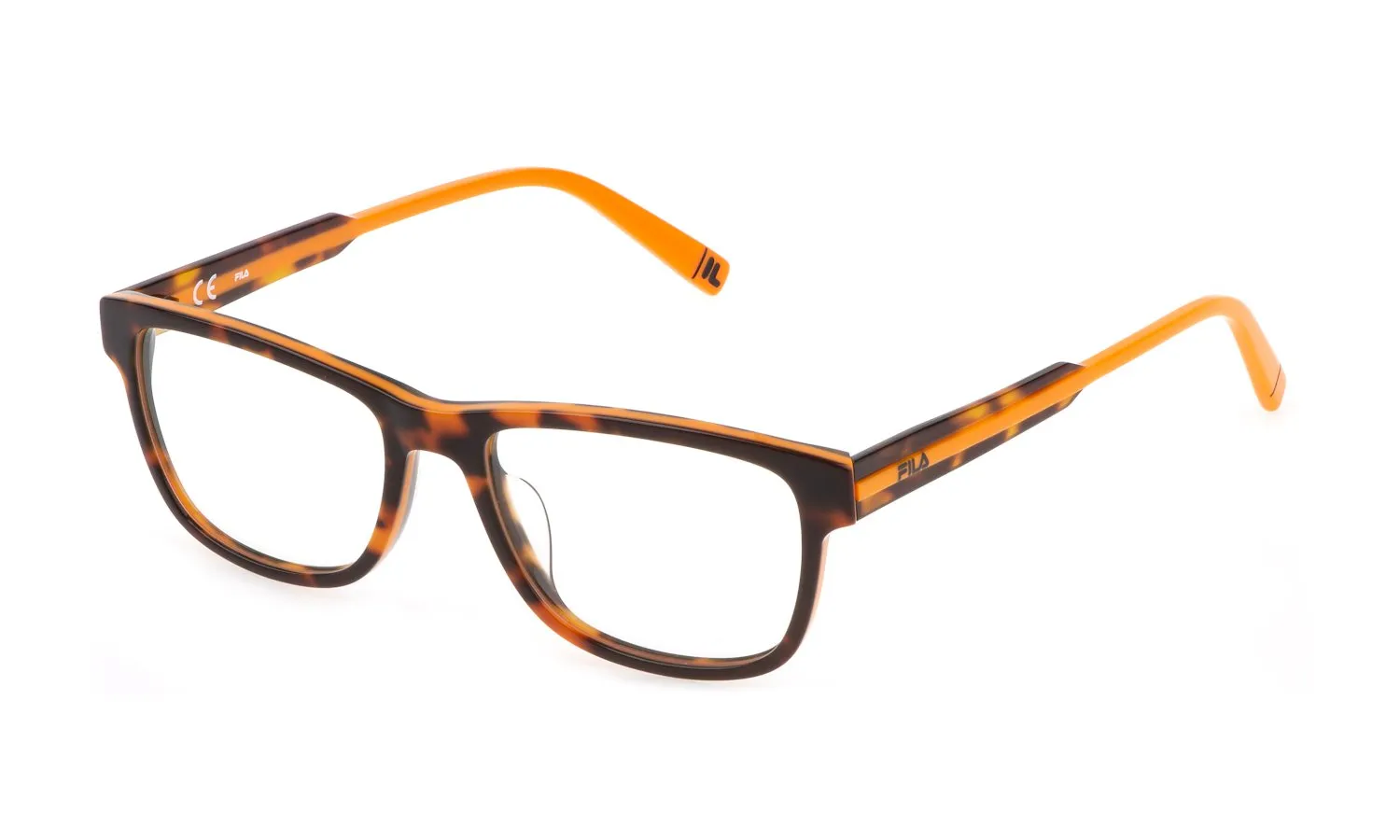 Fila VFI304 09P5 Montature da vista Acetato Havana Squadrata