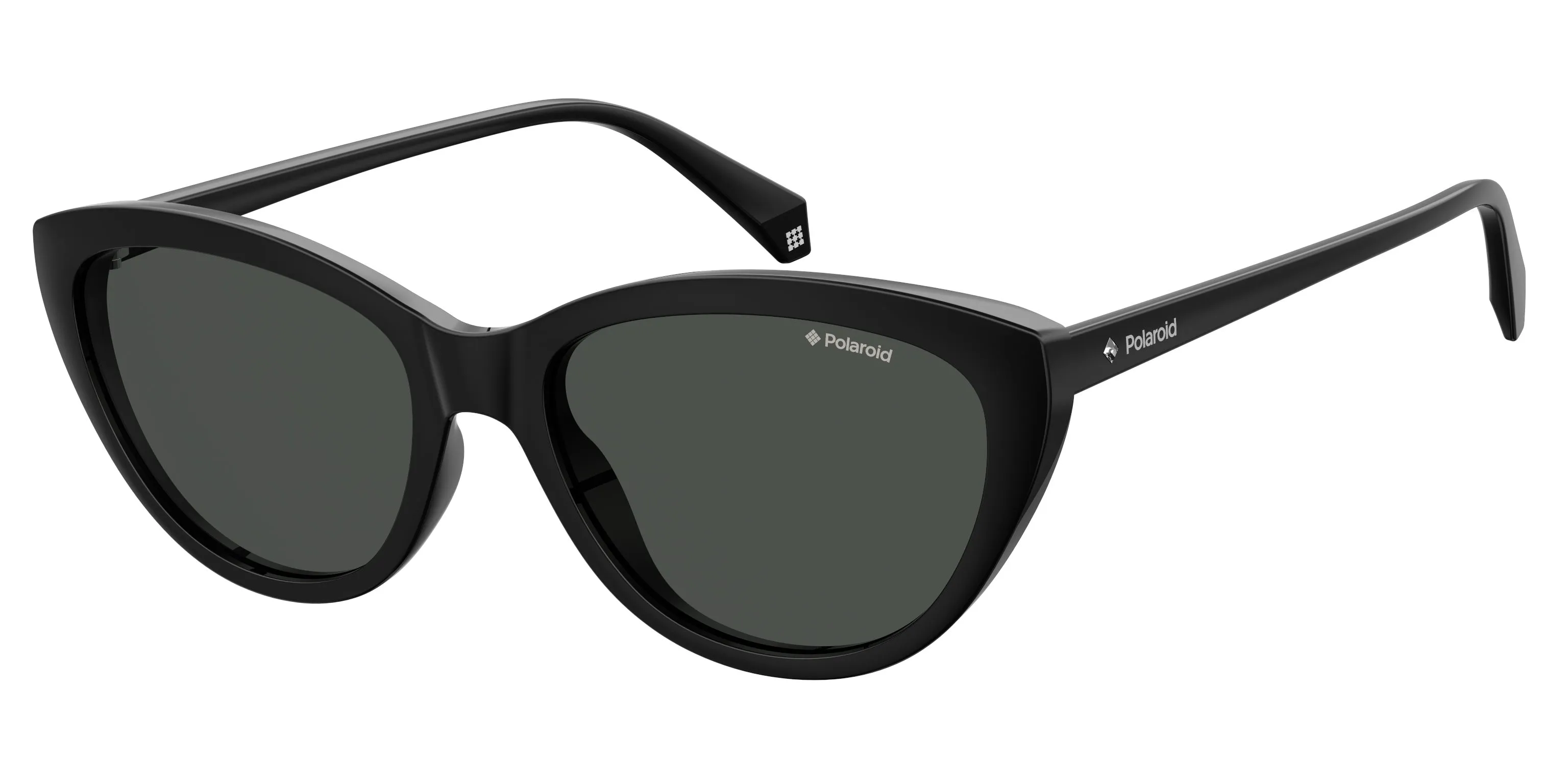 Polaroid PLD 4080/S 807/M9 Occhiali da sole Plastica Nero Grigio Cat Eye Polarizzata