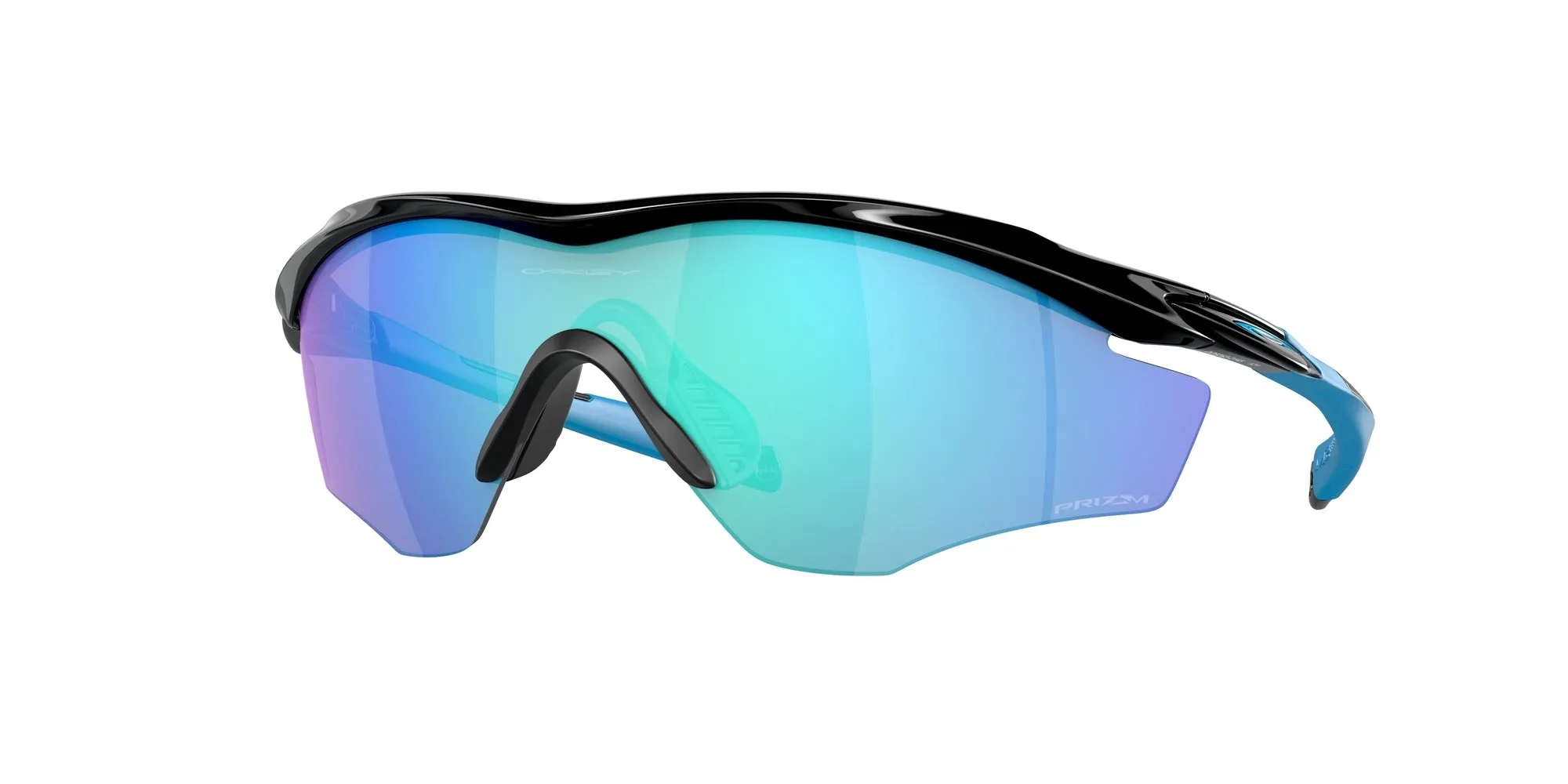 Oakley OO9343 M2 FRAME XL 934321 Occhiali da sole O_Matter Nero Blu Maschera Normale Prizm