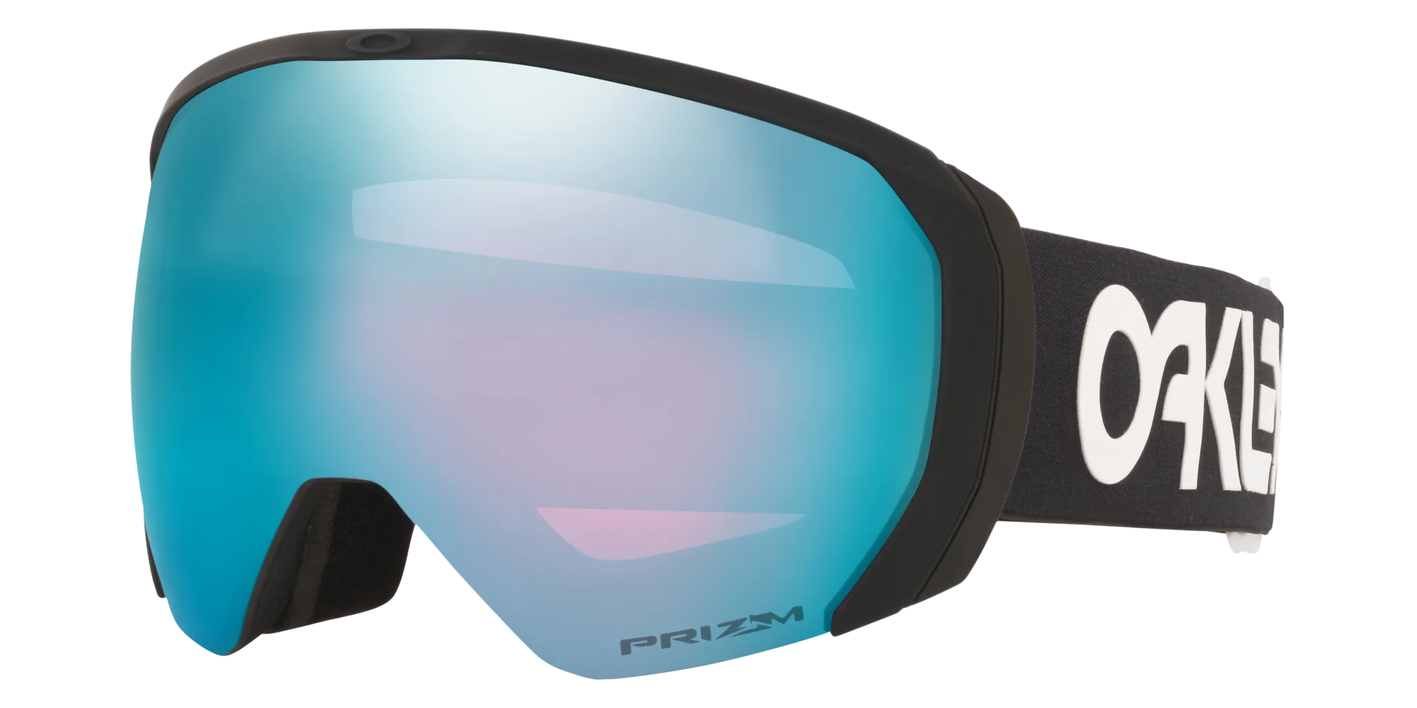 Oakley OO7110 FLIGHT PATH L 711007 Maschere da sci O_Matter Nero Blu Maschera Normale Prizm