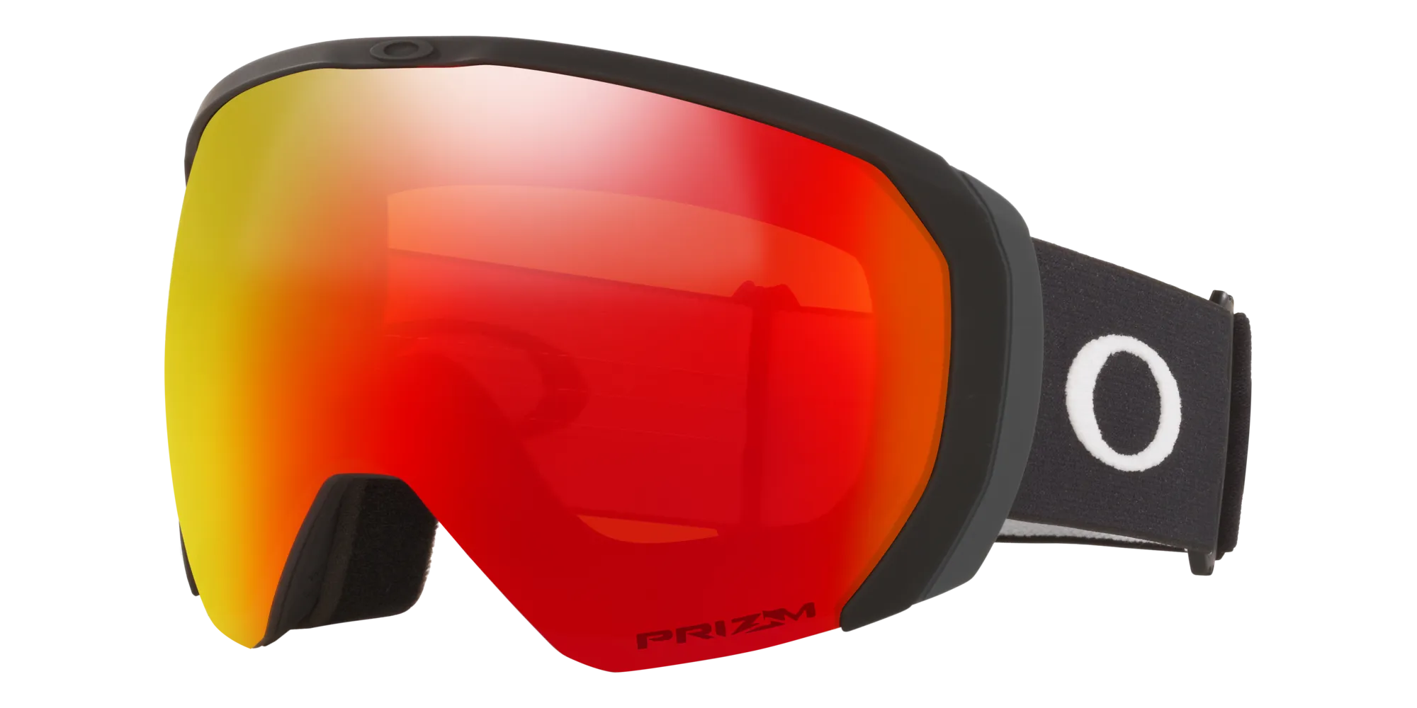 Oakley OO7110 FLIGHT PATH L 711006 Maschere da sci O_Matter Nero Arancione Maschera Normale Prizm