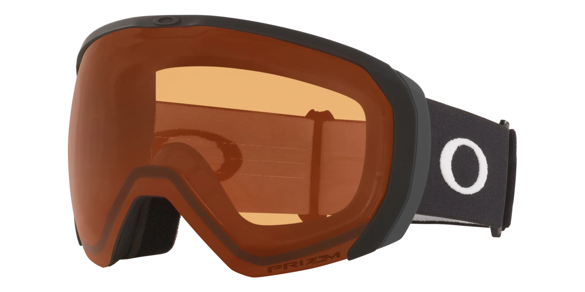 Oakley OO7110 FLIGHT PATH L 711003 Maschere da sci O_Matter Nero Marrone Maschera Normale Prizm