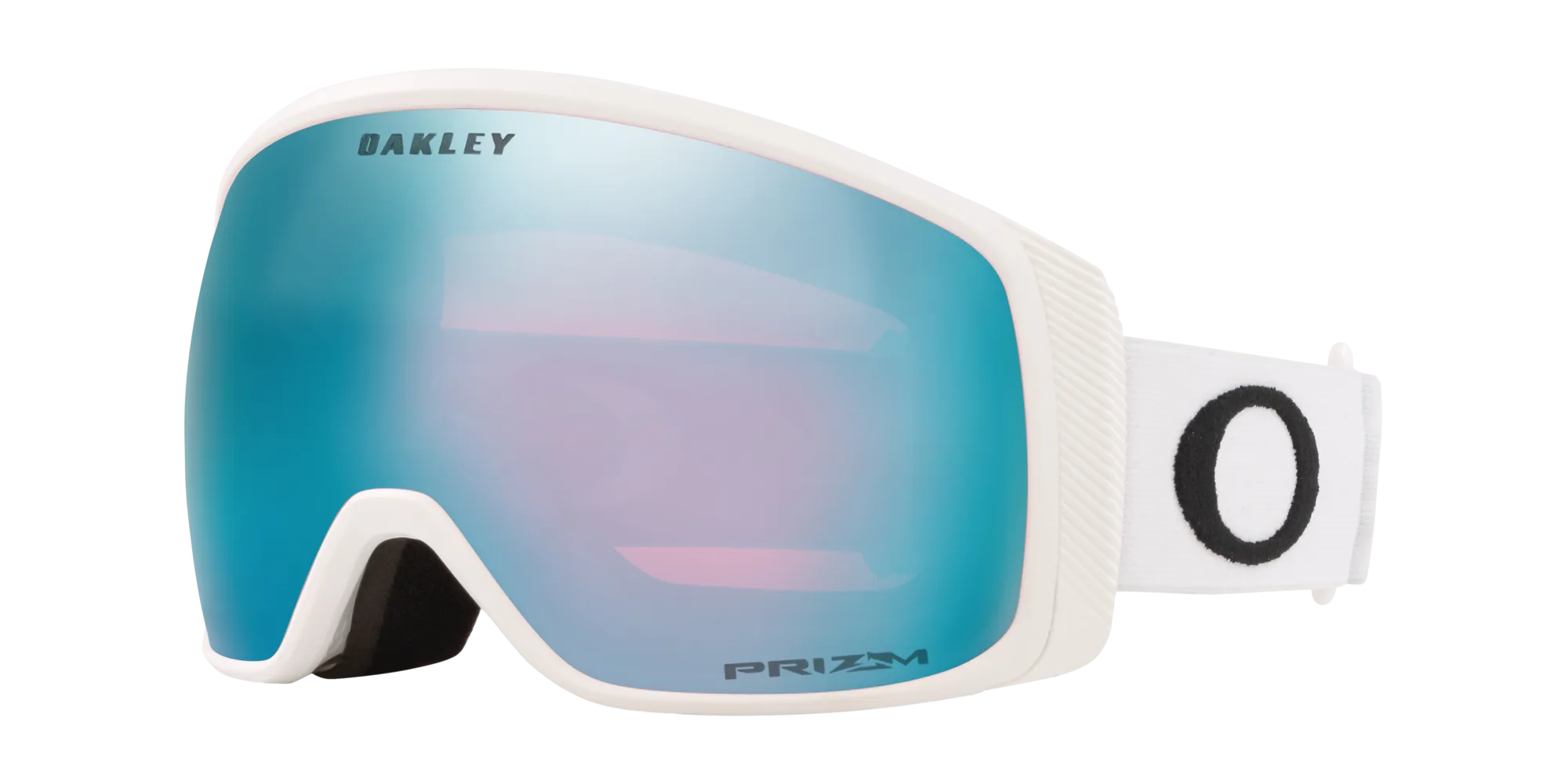 Oakley OO7105 FLIGHT TRACKER M 710527 Maschere da sci O_Matter Bianco Blu Maschera Normale Prizm