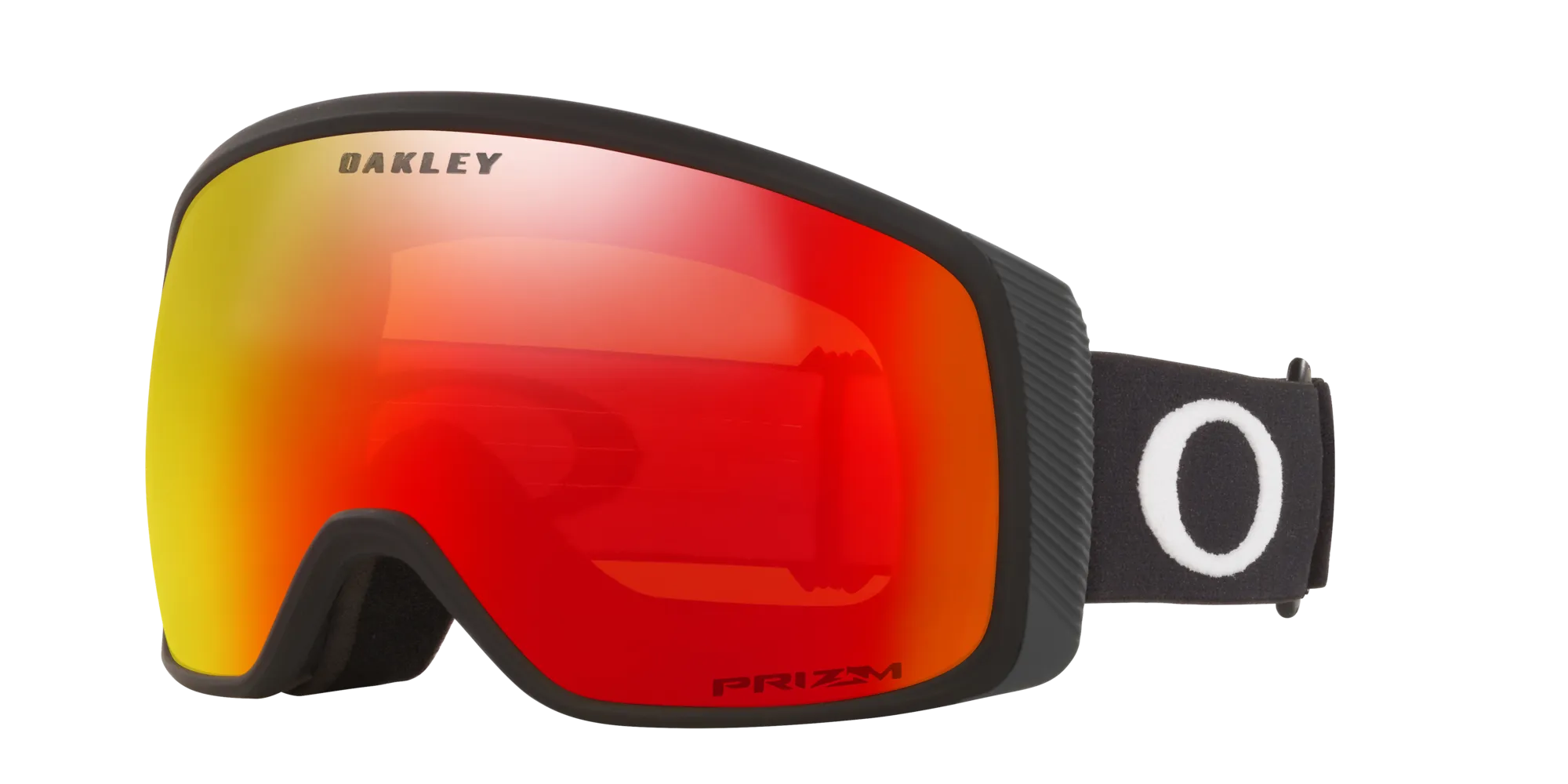 Oakley OO7105 FLIGHT TRACKER M 710506 Maschere da sci O_Matter Nero Arancione Maschera Normale Prizm