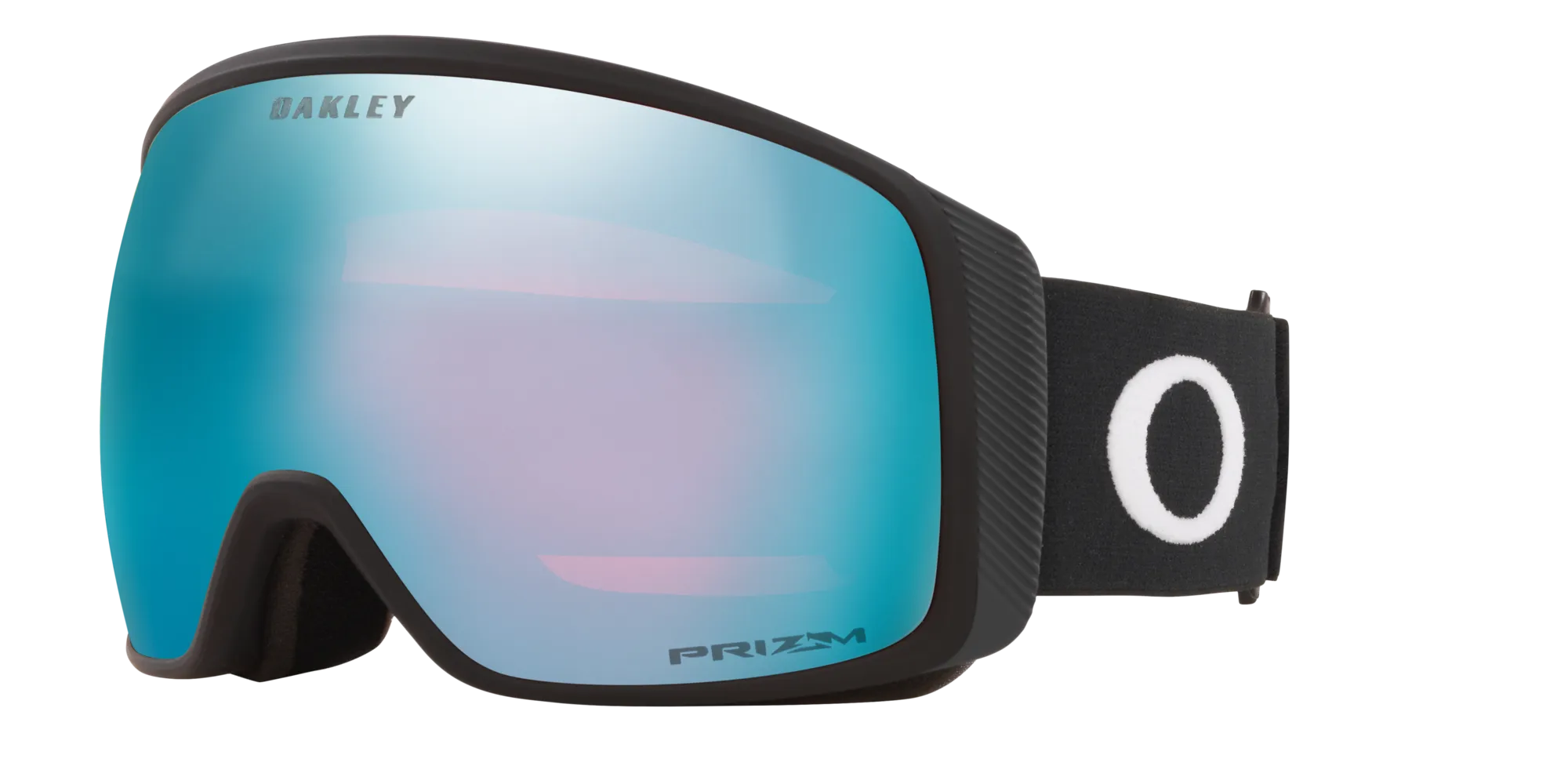 Oakley OO7104 FLIGHT TRACKER L 710406 Maschere da sci O_Matter Nero Blu Maschera Normale Prizm