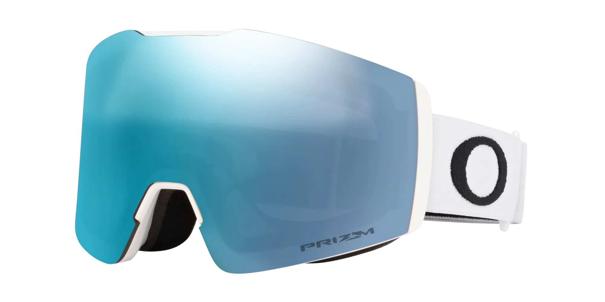 Oakley OO7103 FALL LINE M 710333 Maschere da sci O_Matter Bianco Blu Maschera Normale Prizm