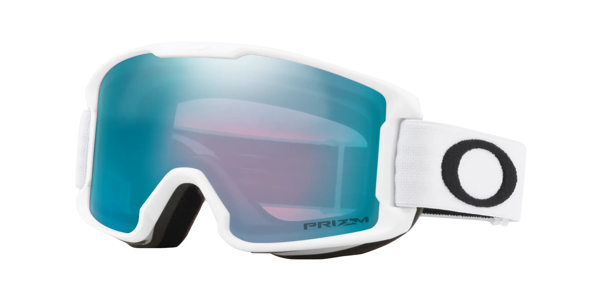 Oakley OO7095 LINE MINER S 709534 Maschere da sci O_Matter Bianco Blu Maschera Normale Prizm