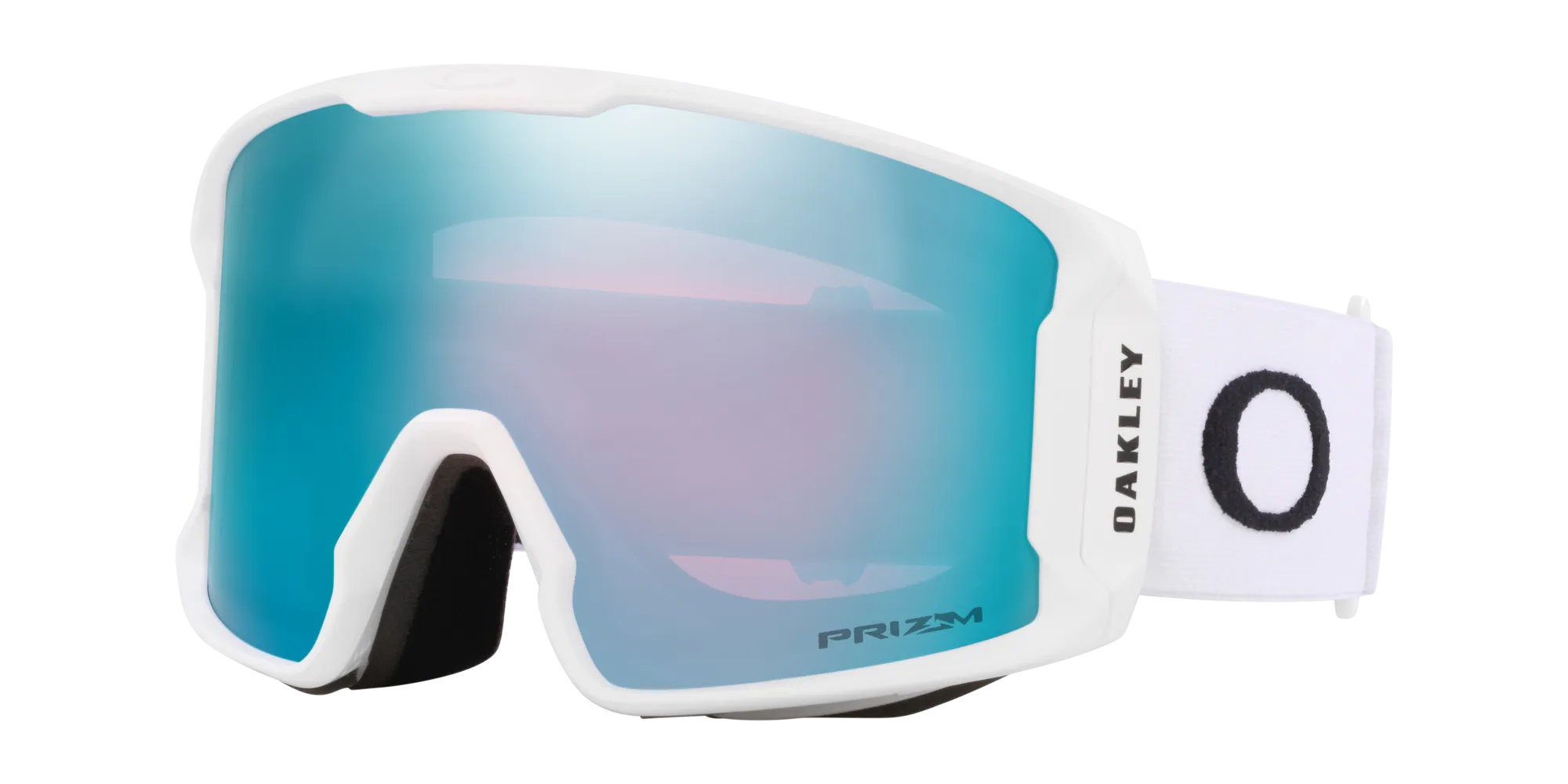 Oakley OO7070 LINE MINER L 707073 Maschere da sci O_Matter Bianco Blu Maschera Normale Prizm
