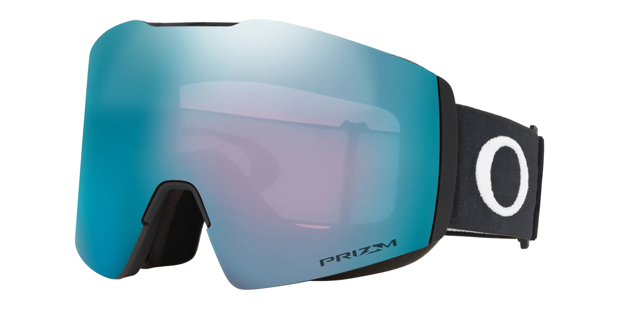 Oakley OO7099 FALL LINE L 709903 Maschere da sci O_Matter Nero Blu Maschera Normale Prizm