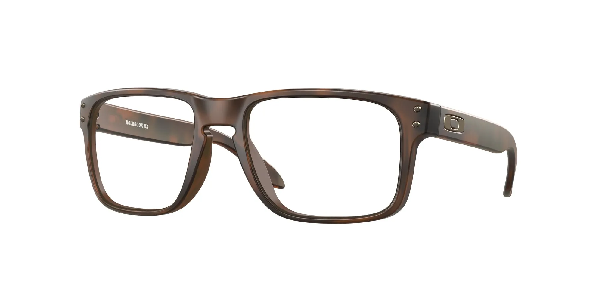 Oakley OX8156 Holbrook rx 815602 Montature da vista Plastica Marrone Squadrata
