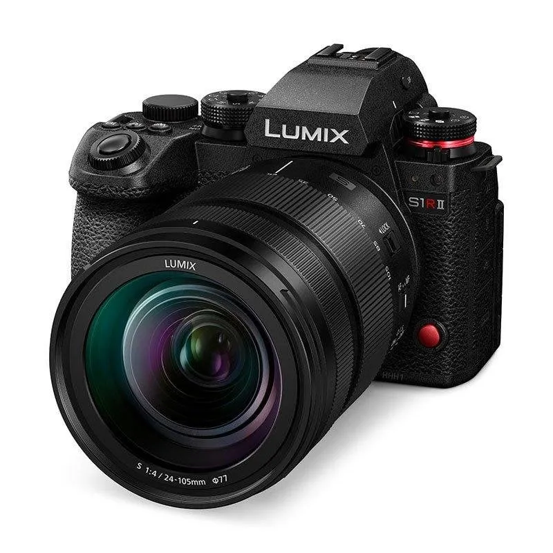 Fotocamera Mirrorless Panasonic Lumix S1RII Corpo 44,3MP 16288x10848 Sensore Full-Frame WiFi Bluetooth