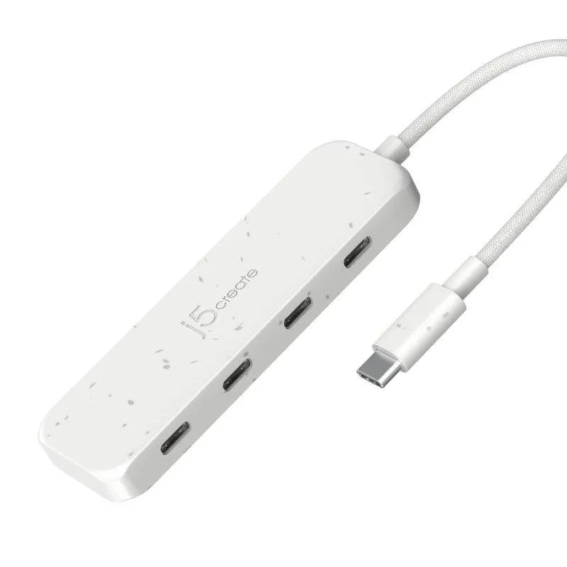 Concentratore USB-C 4 porte 2ª generazione ecologico j5create